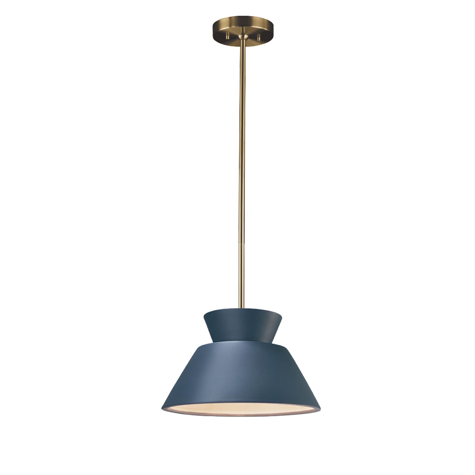 Trapezoid 11 Inch Mini Pendant by Justice Design Group