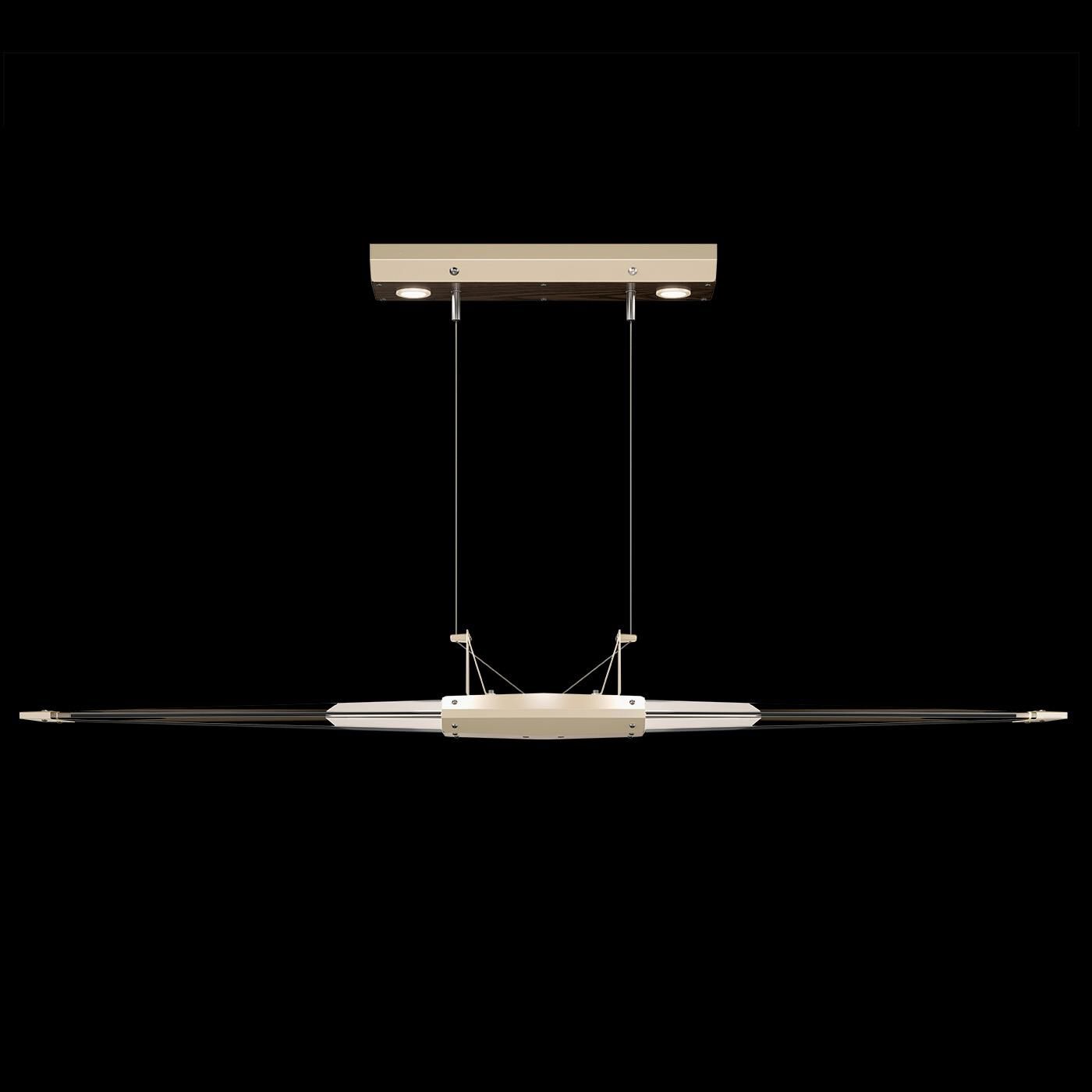 Shown in Gold finish and True crystal and False glass