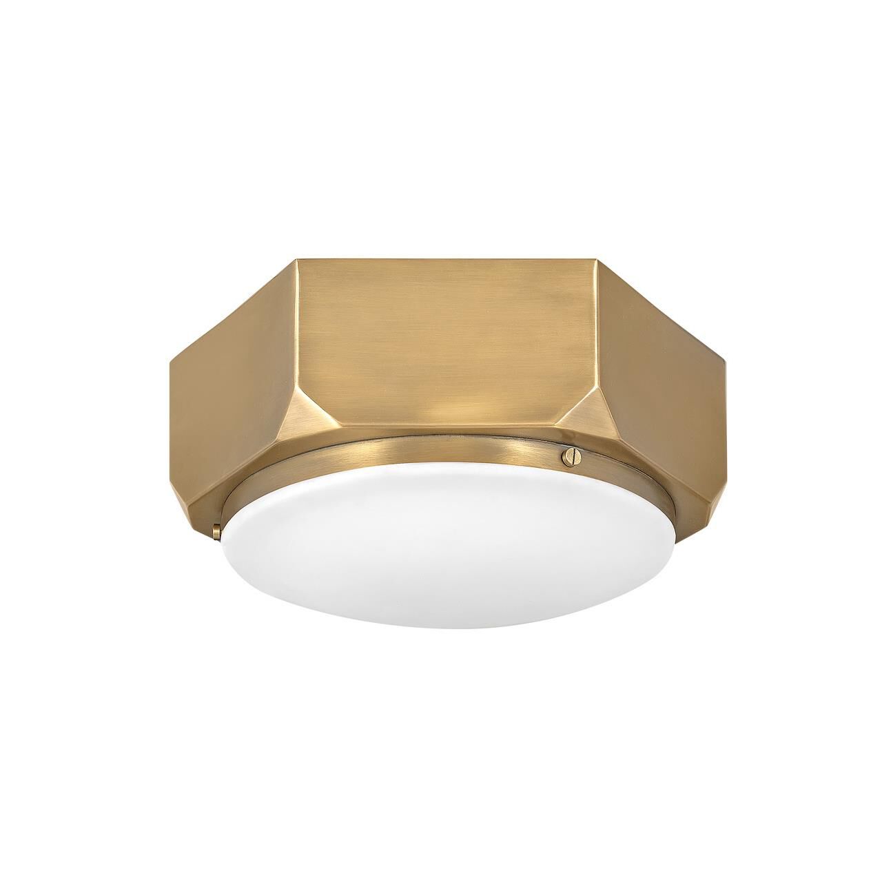 Hex 13 Inch 2 Light Flush Mount by Hinkley Lighting