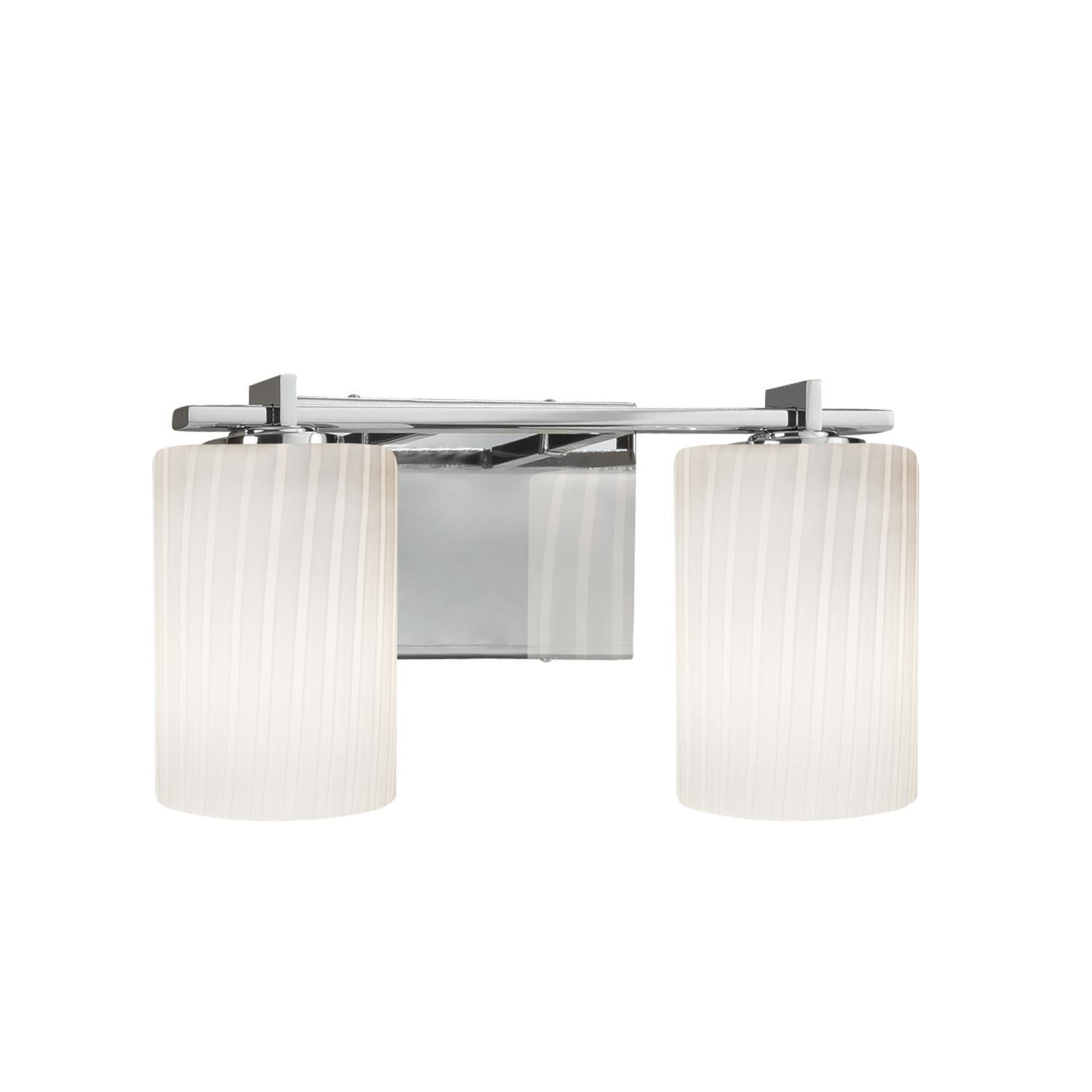 Fusion 14 Inch 2 Light Bath Vanity Light by Justice Design Group