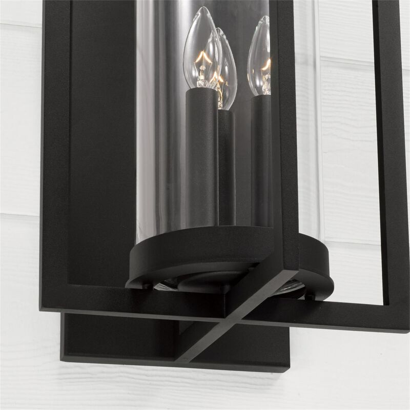 Kent 25 Inch Tall 3 Light Outdoor Wall Light by Capital Lighting Fixture Company