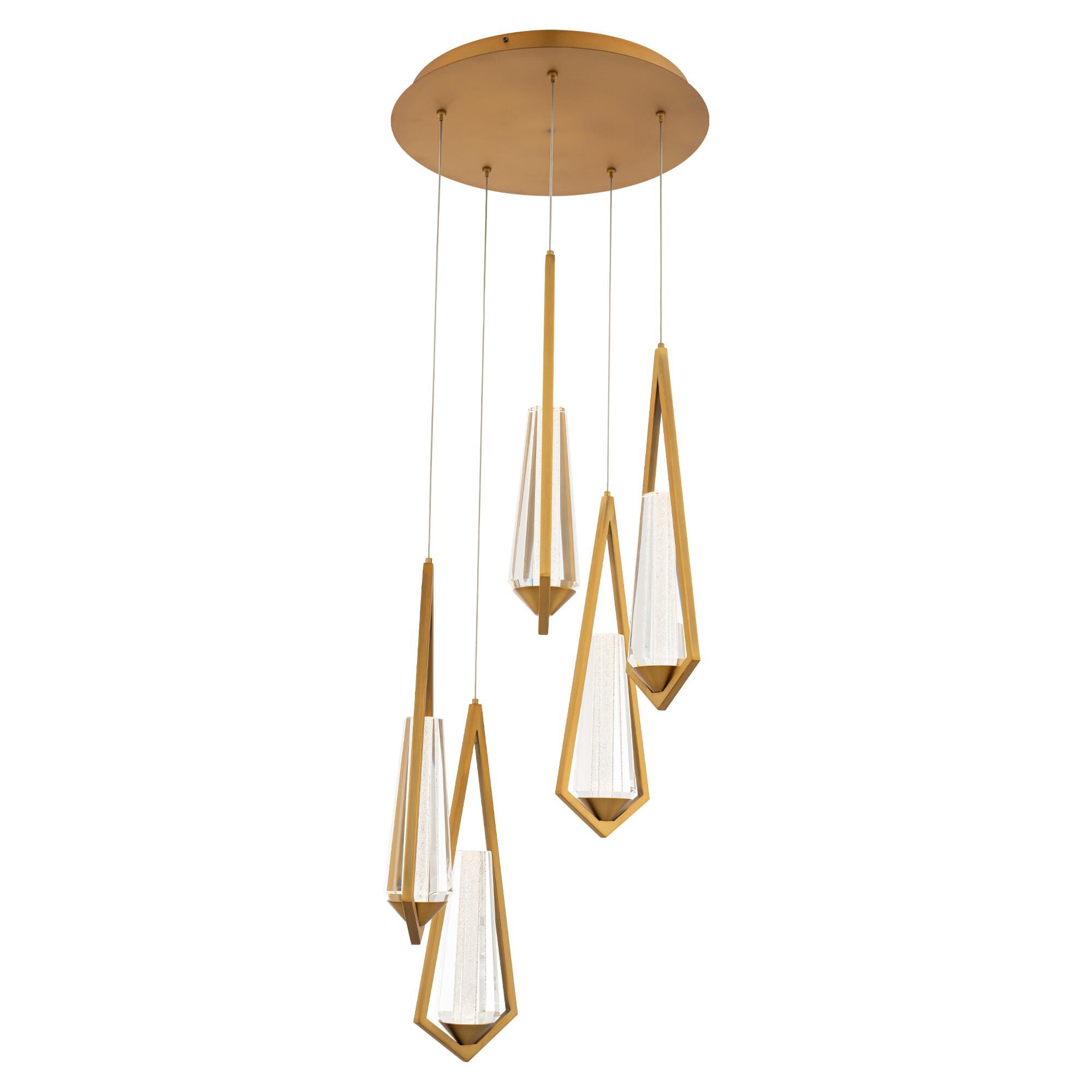 Shown in Aged Brass finish