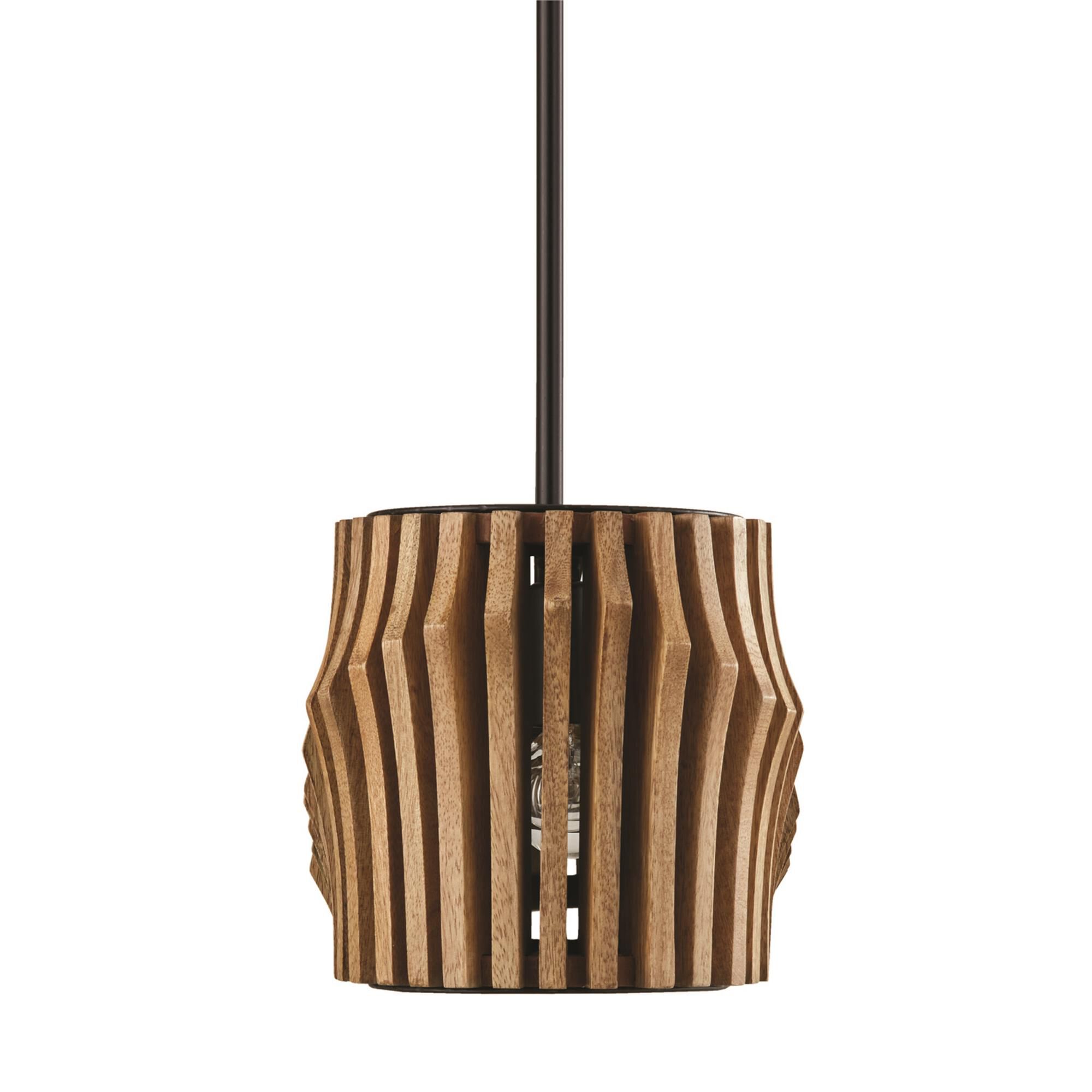 Shown in Light Wood and Matte Black finish