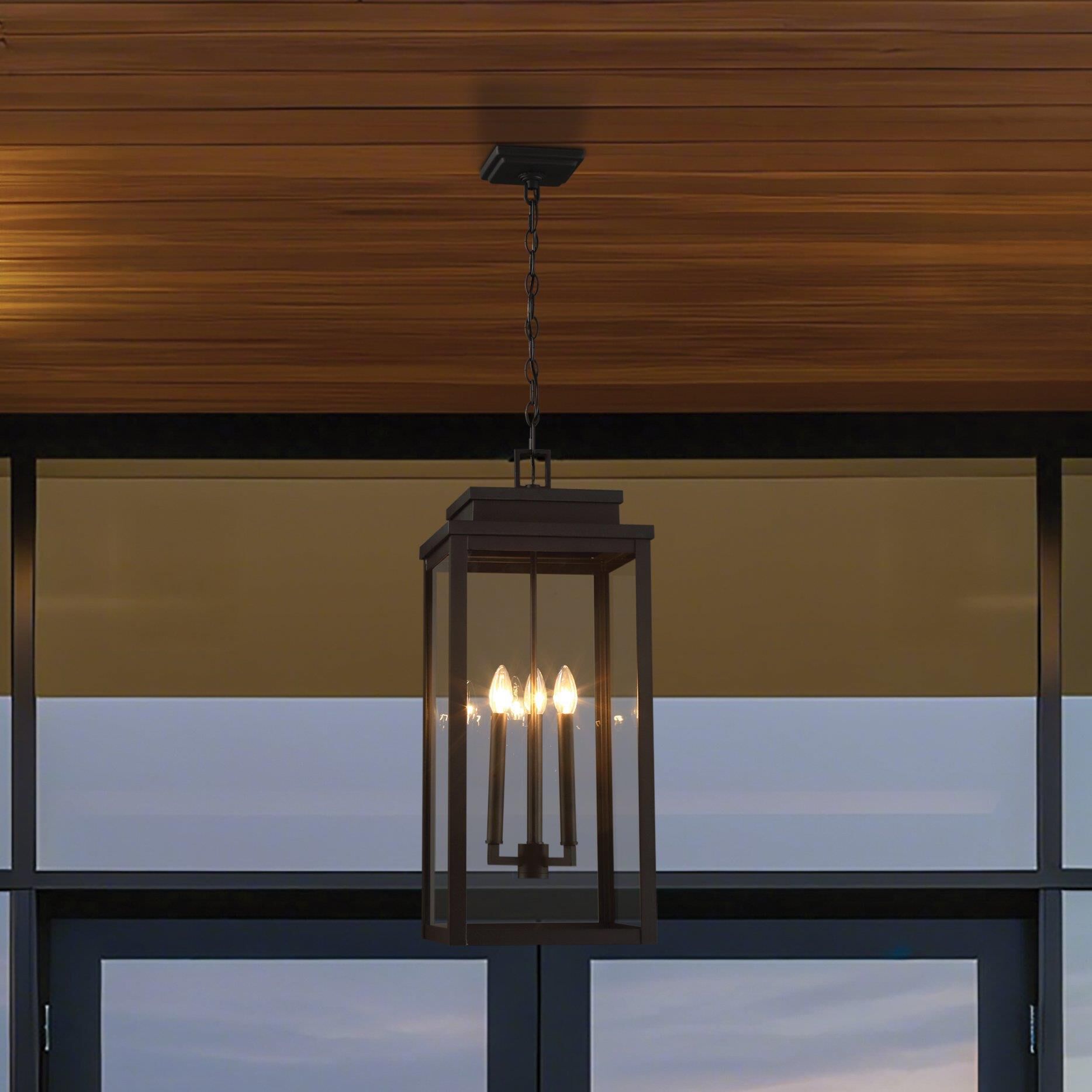 Hillside 11 Inch Outdoor Hanging Lantern by Eglo Lighting