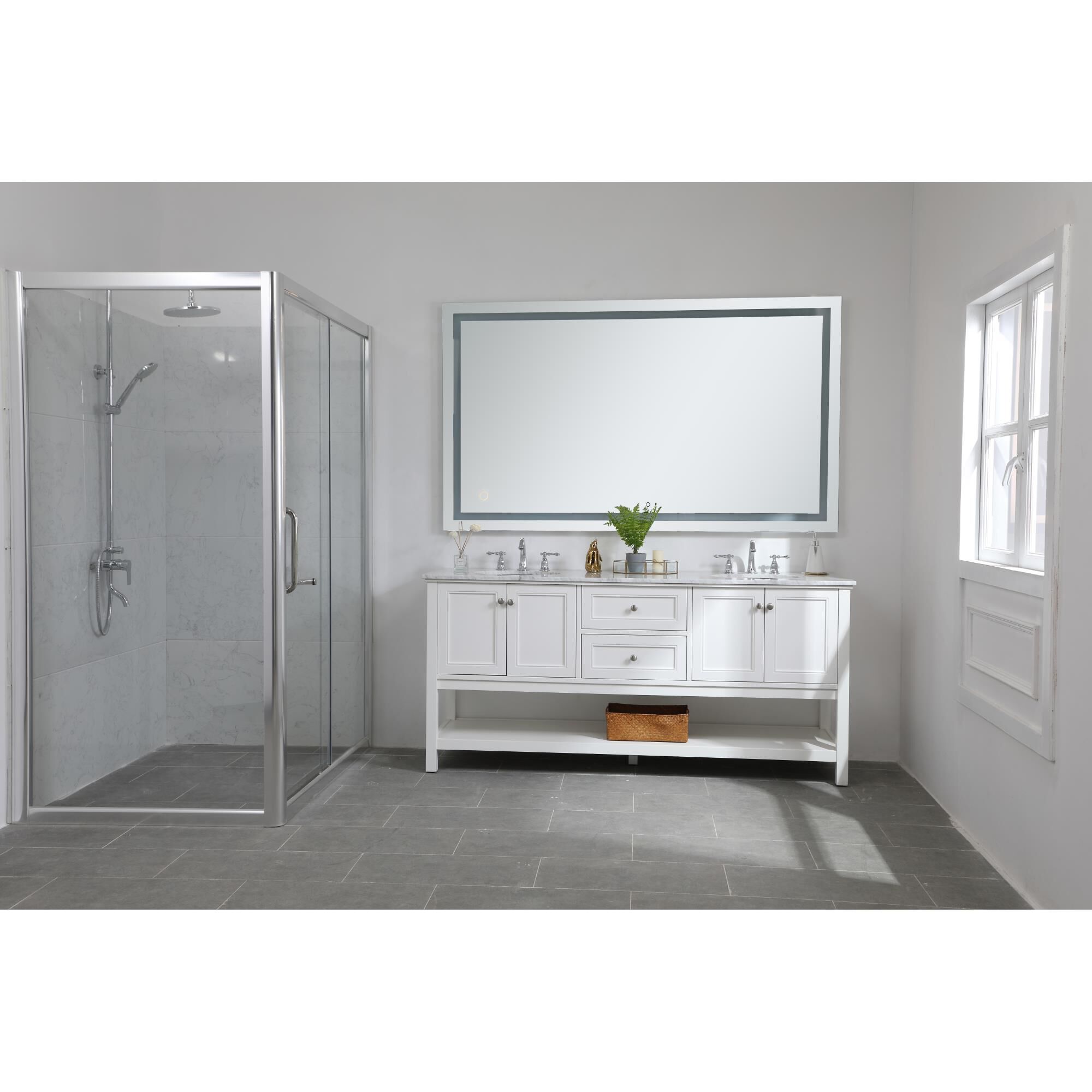 Shown in Silver finish