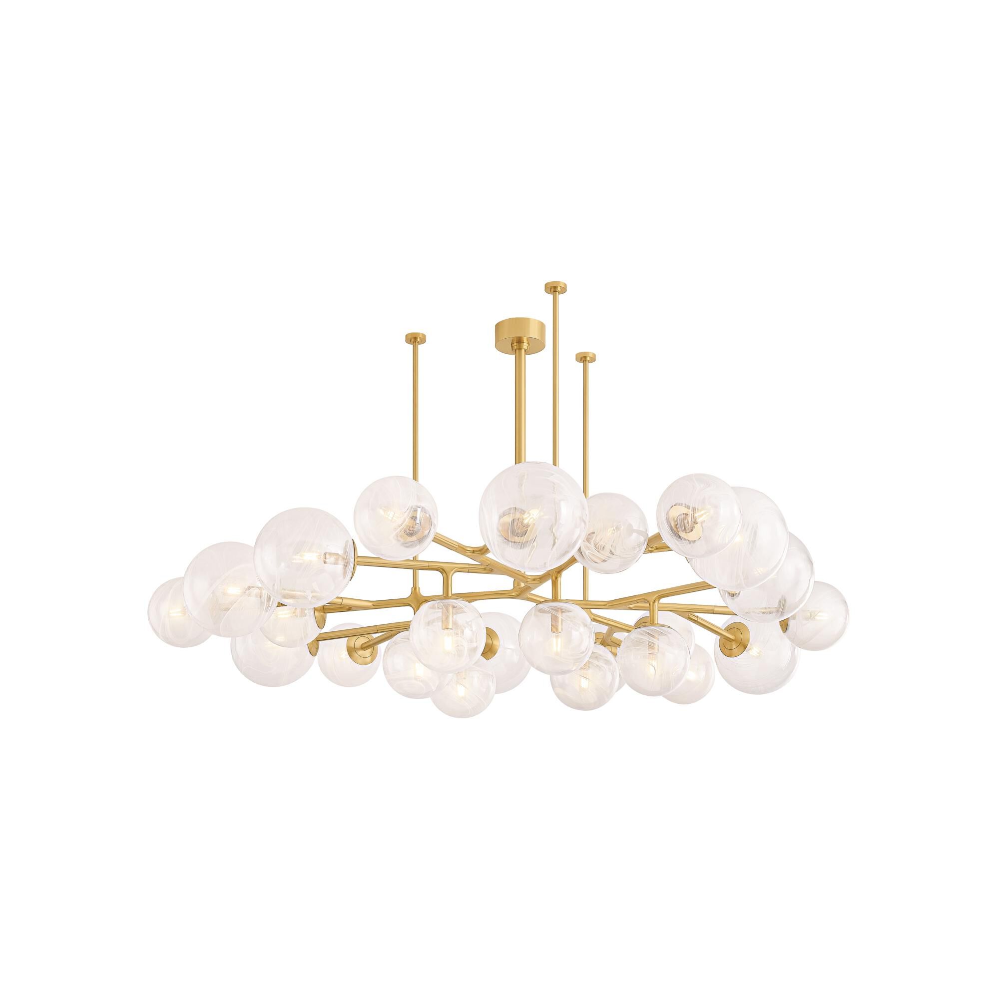 Glasgow 67 Inch Chandelier by Corbett Lighting
