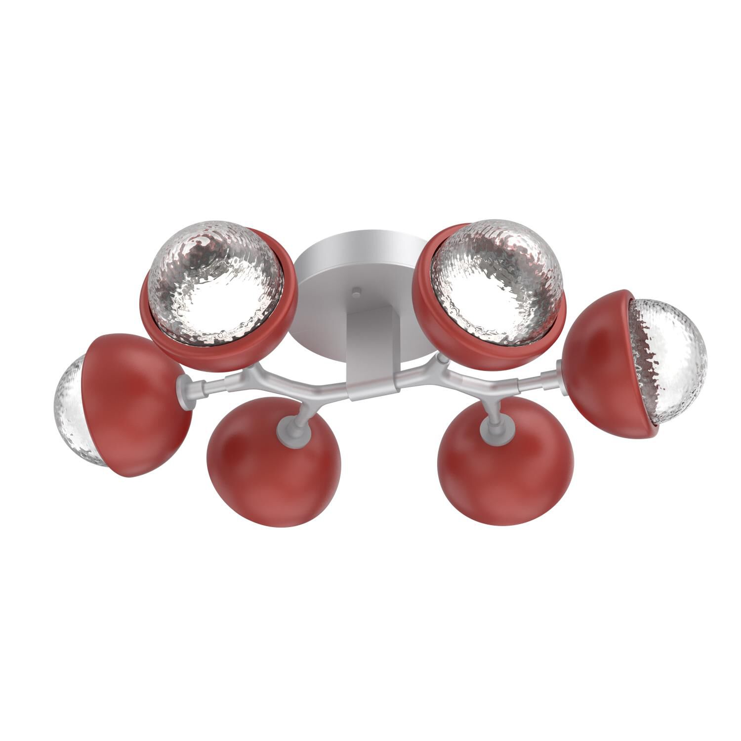 Levi Wilson Cabochon 27 Inch Flush Mount by Hammerton Studio