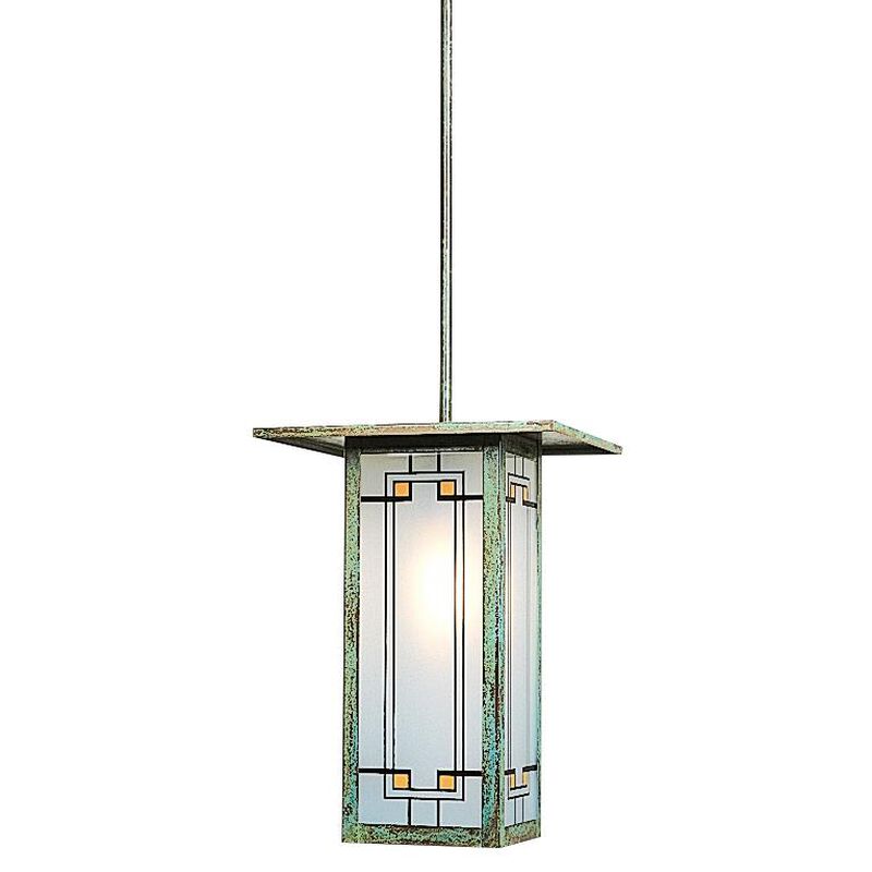Franklin 35 Inch Mini Pendant by Arroyo Craftsman