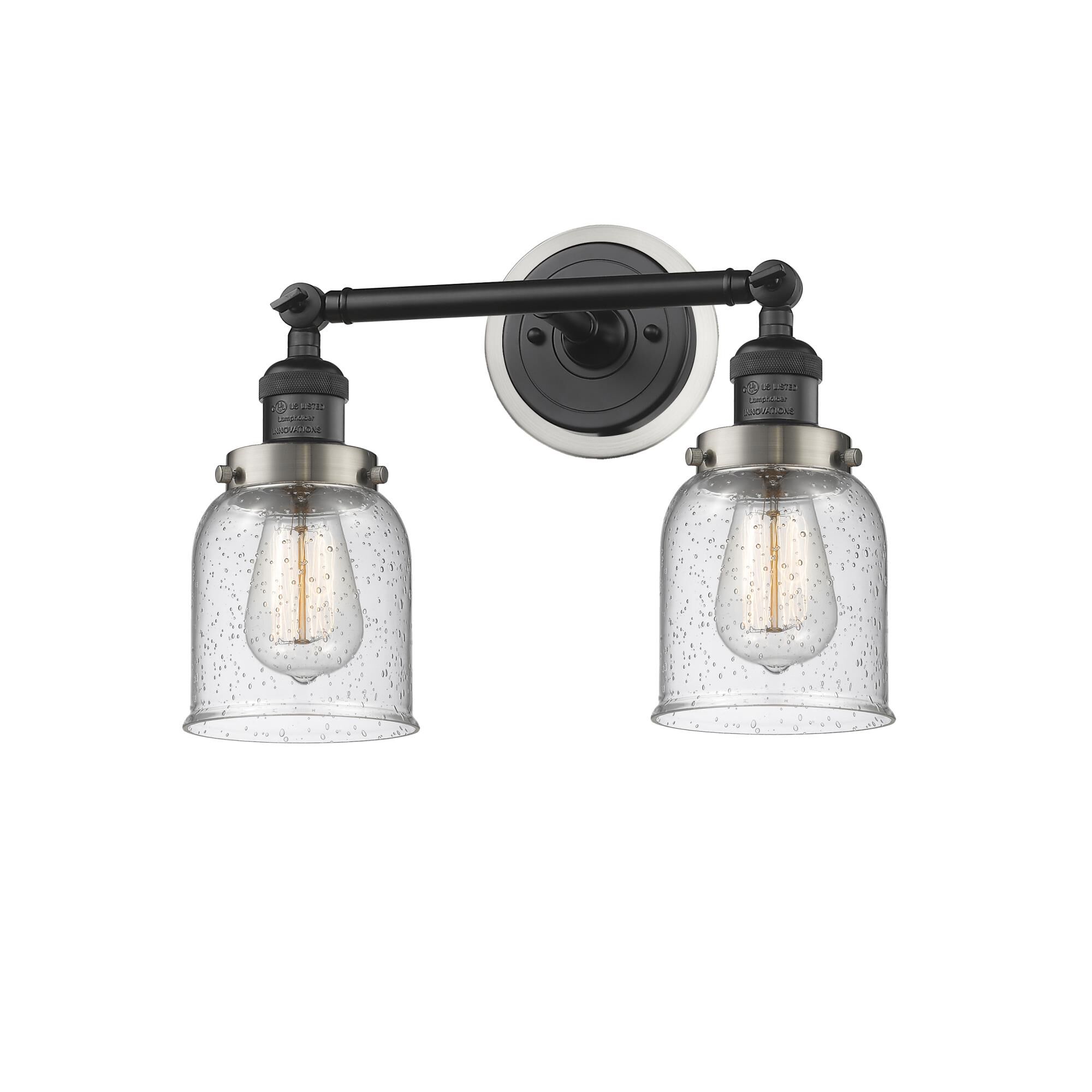Bruno Marashlian Bare Bulb 11 Inch 2 Light Bath Vanity Light by Innovations Lighting