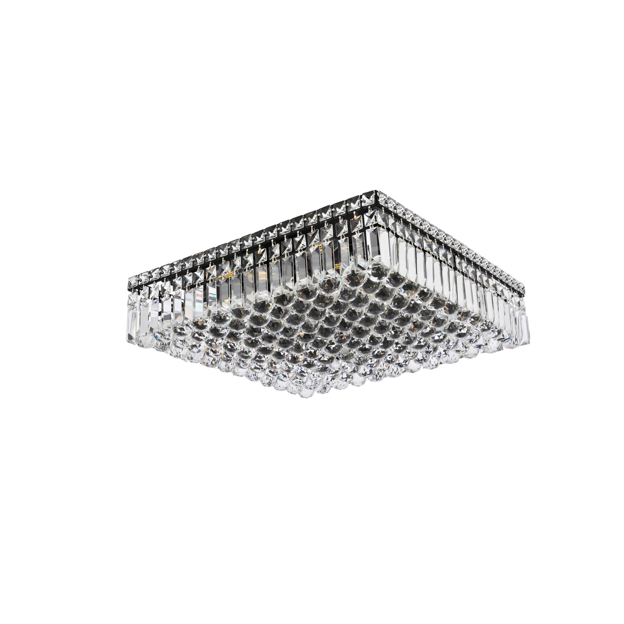 Maxime 20 Inch 12 Light Flush Mount by Elegant Lighting