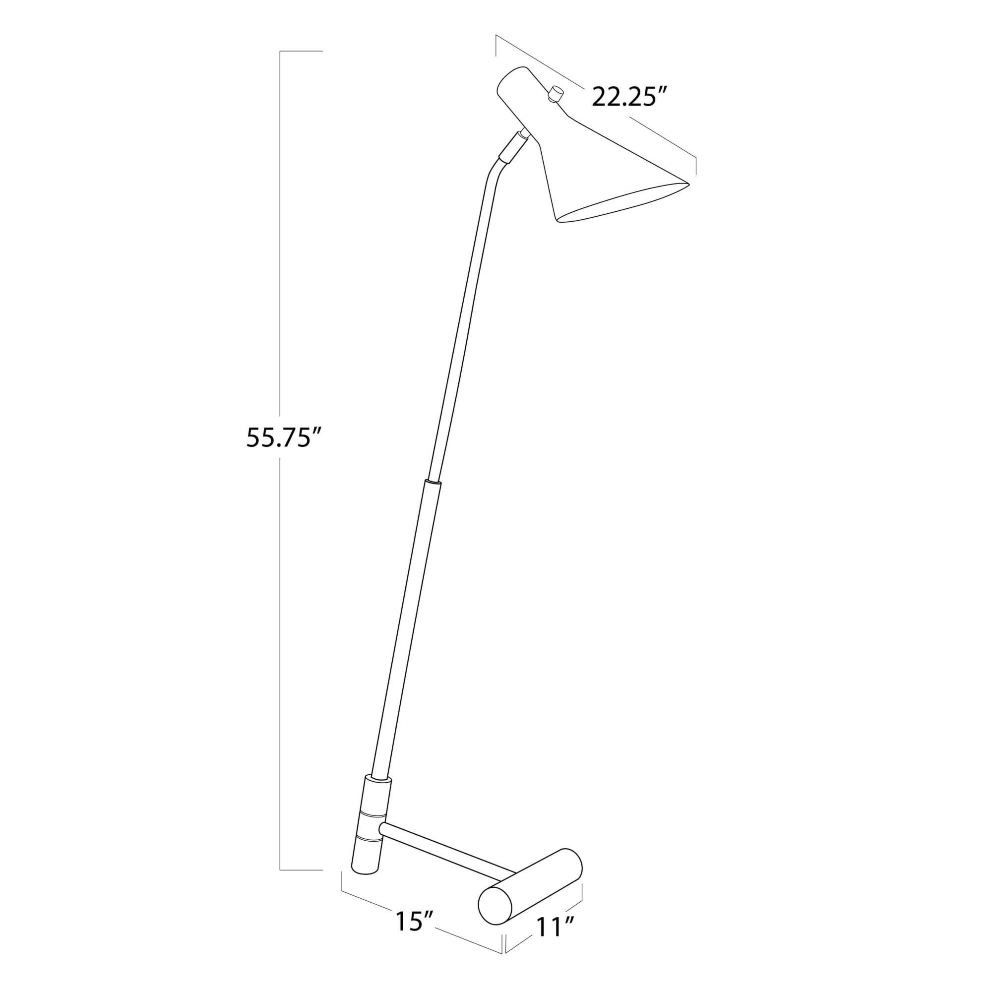 Spyder 56 Inch Floor Lamp by Regina Andrew