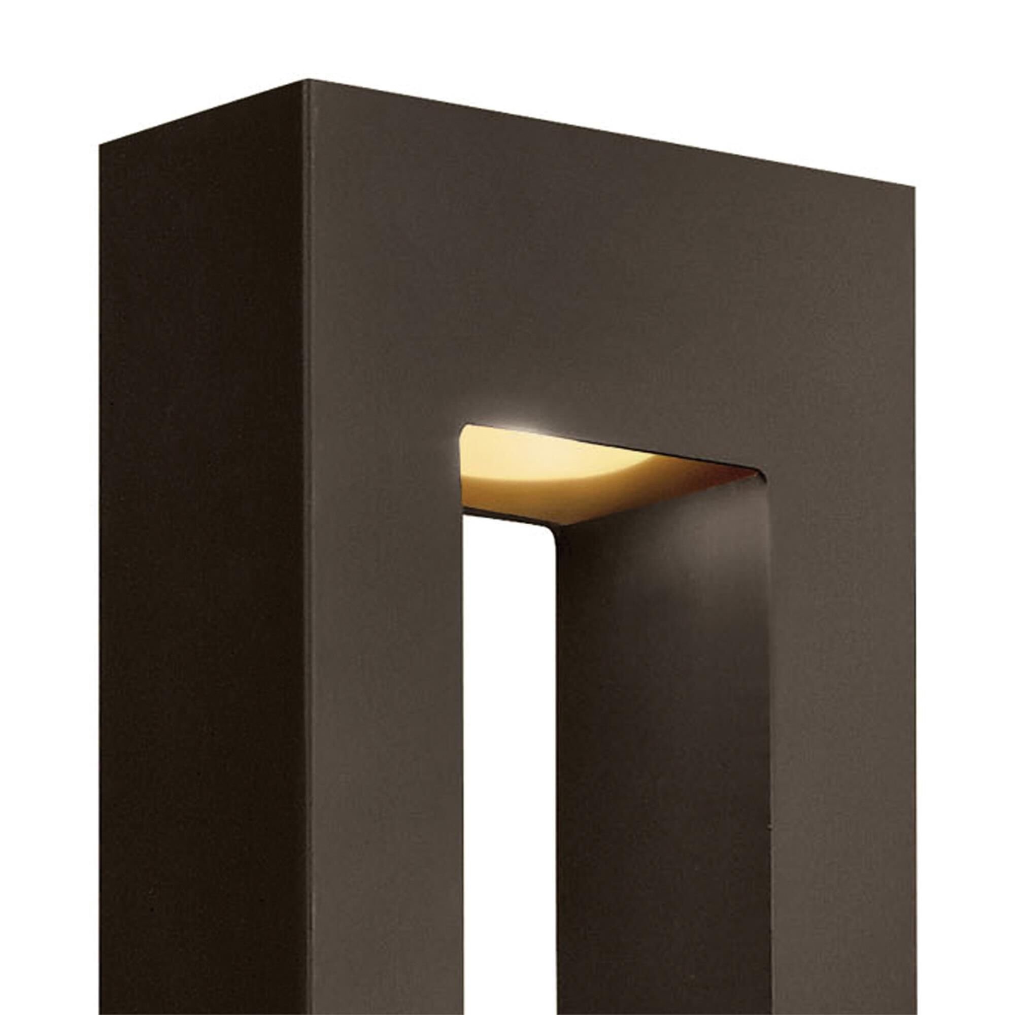 Shown in Bronze finish and Etched Lens glass