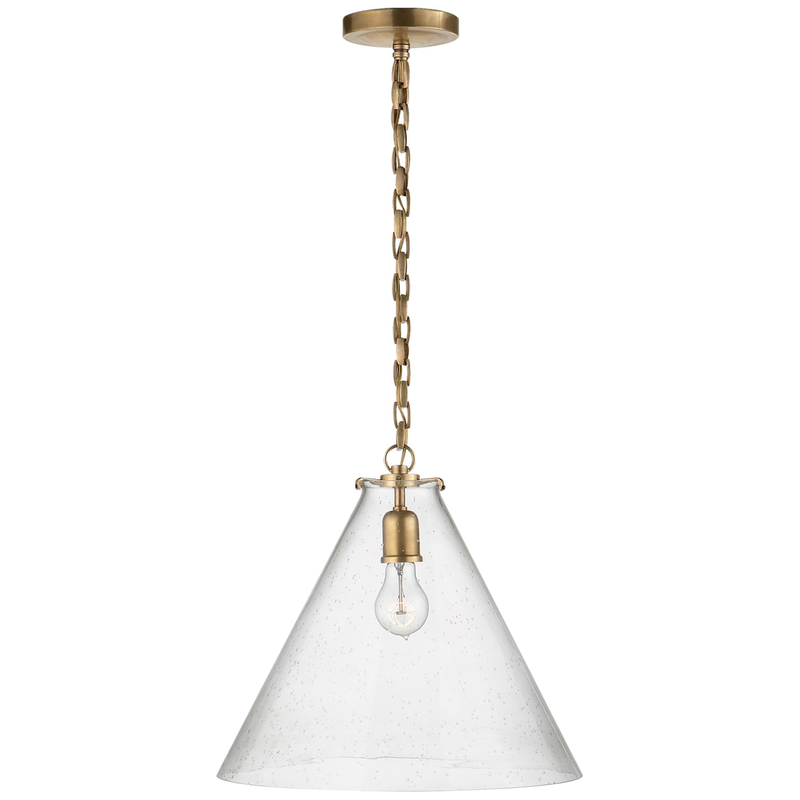 Visual Comfort Signature Collection Thomas O'Brien Katie 15 Inch Large Pendant