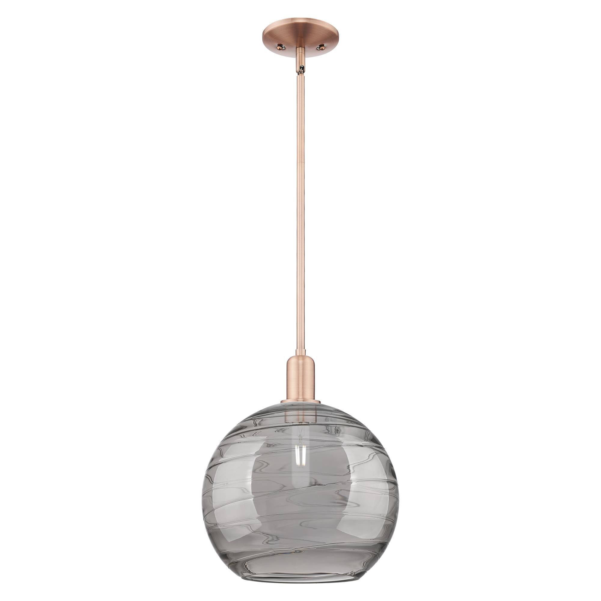 Bruno Marashlian Athens Deco Swirl 12 Inch Mini Pendant by Innovations Lighting