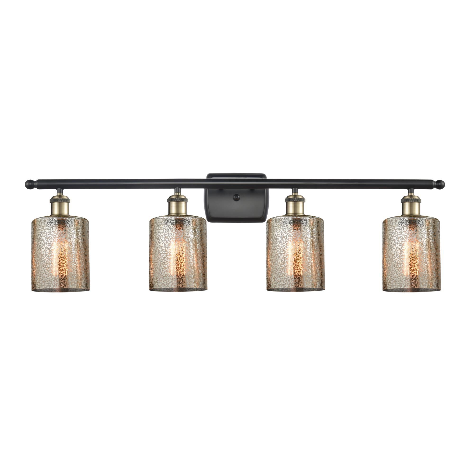 Shown in Black Antique Brass finish and Drum glass and Glass shade