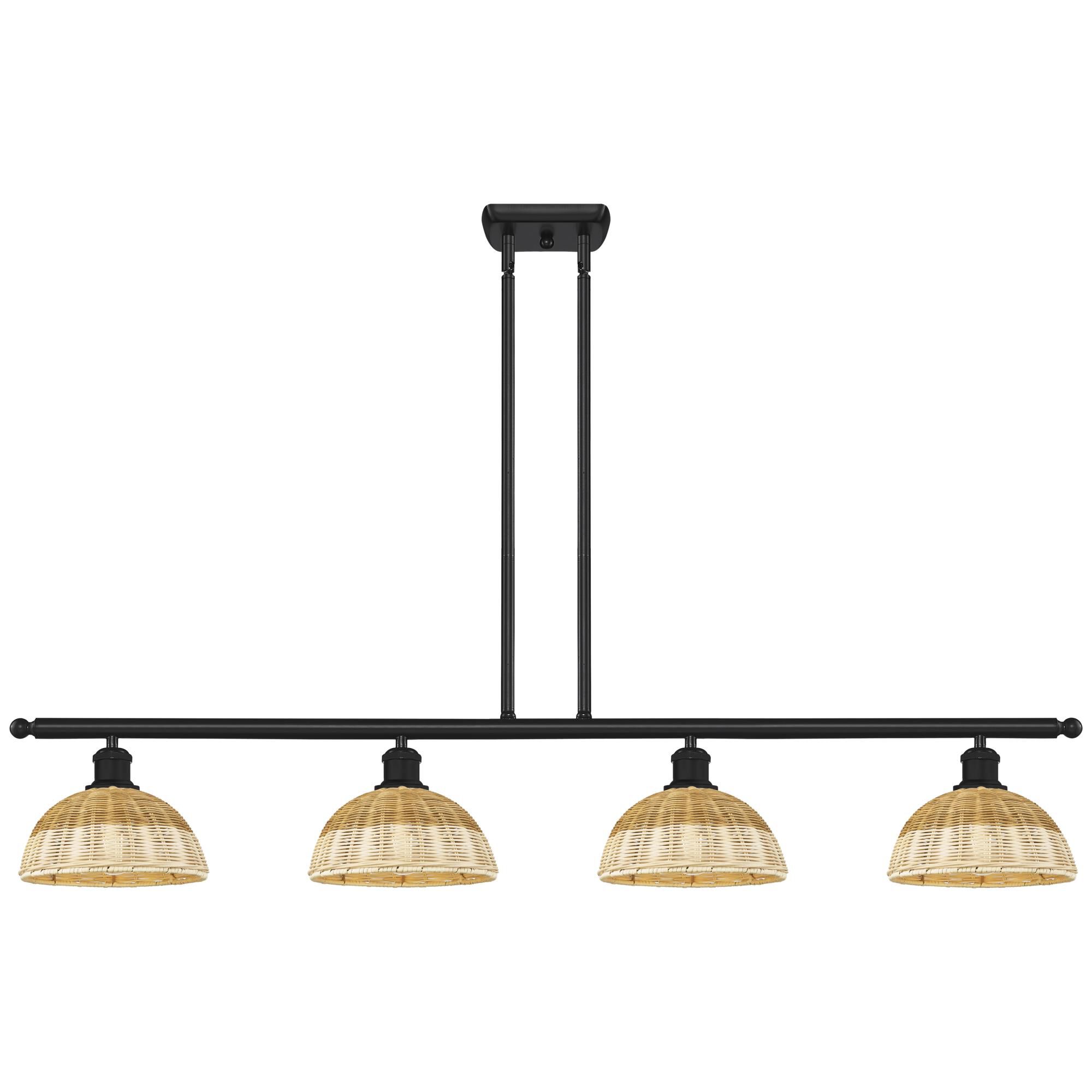 Shown in Matte Black finish and Natural shade