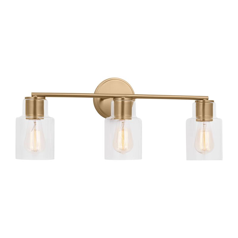 Drew & Jonathan Sayward 24 Inch 3 Light Bath Vanity Light by Visual Comfort Studio