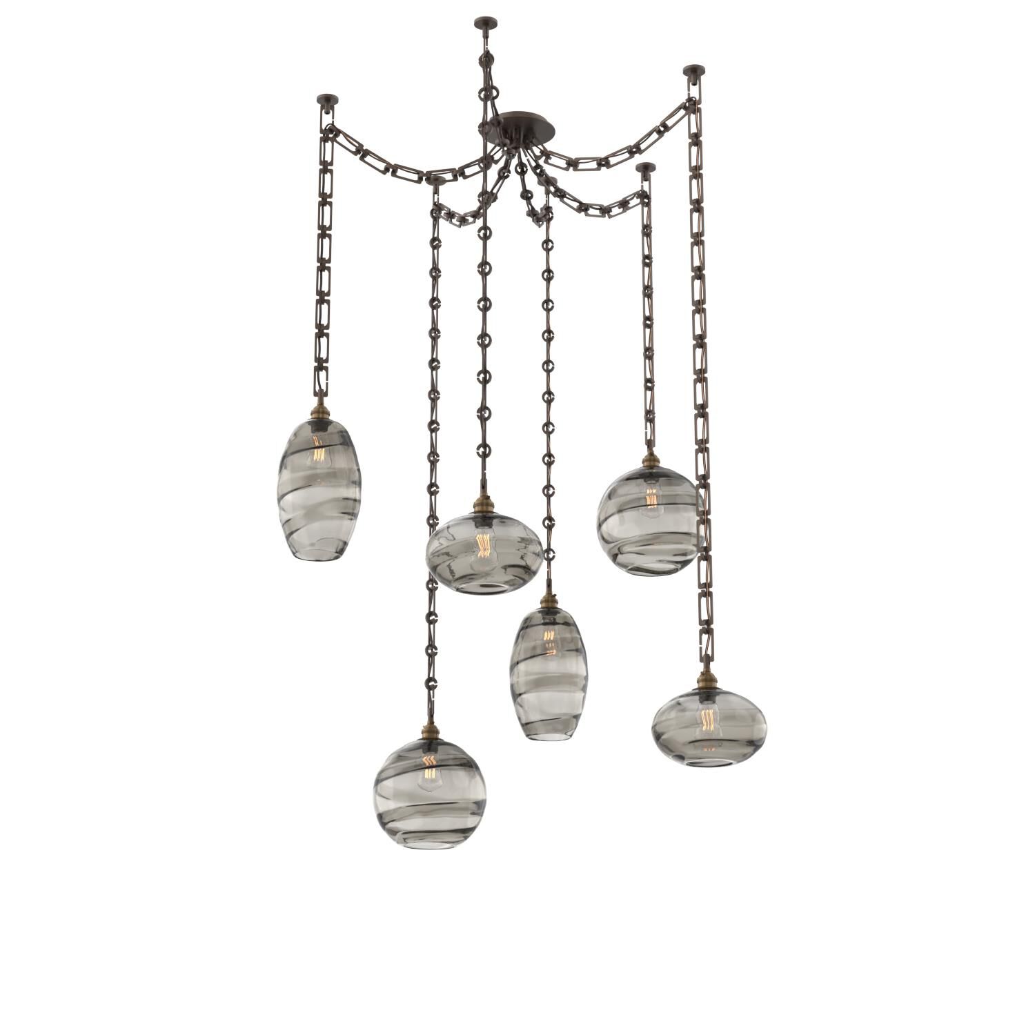 Shown in Flat Bronze finish and Smoke glass