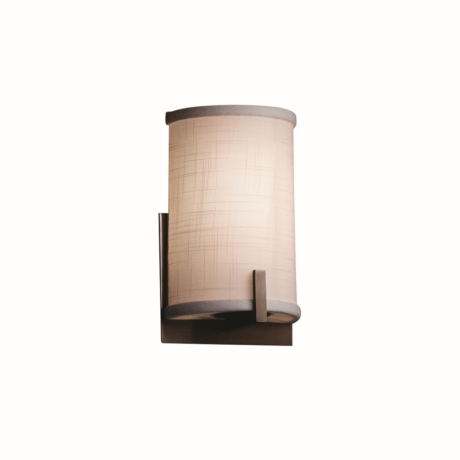 Textile 9 Inch Wall Sconce by Justice Design Group