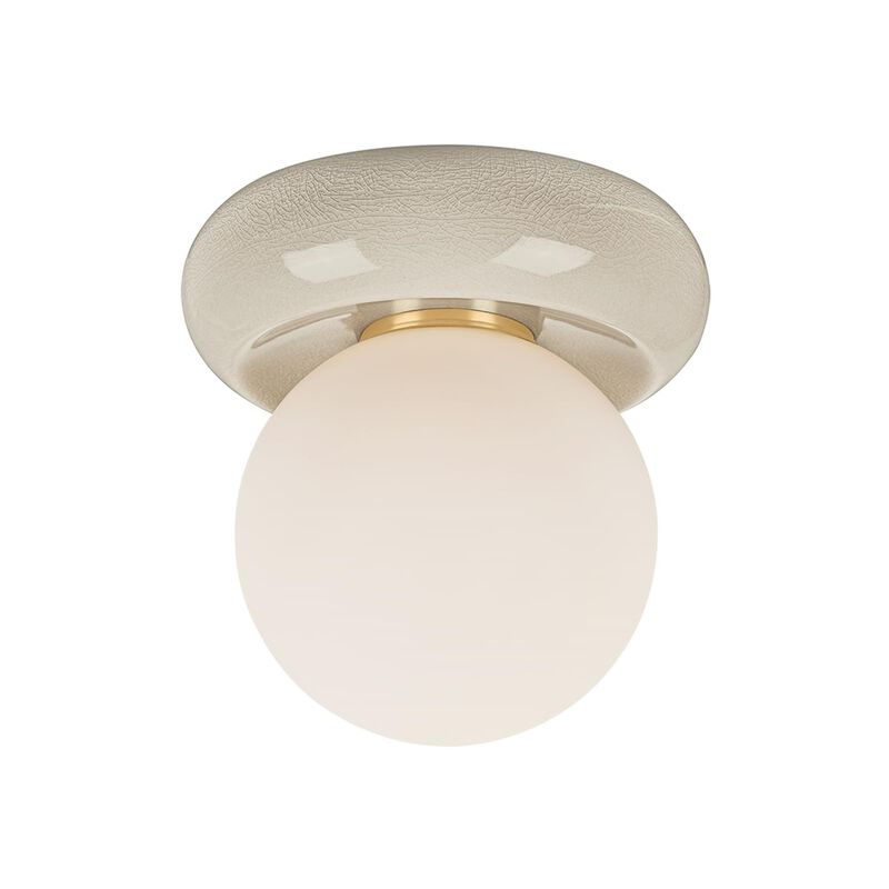 Tyra 9 Inch Flush Mount by Mitzi