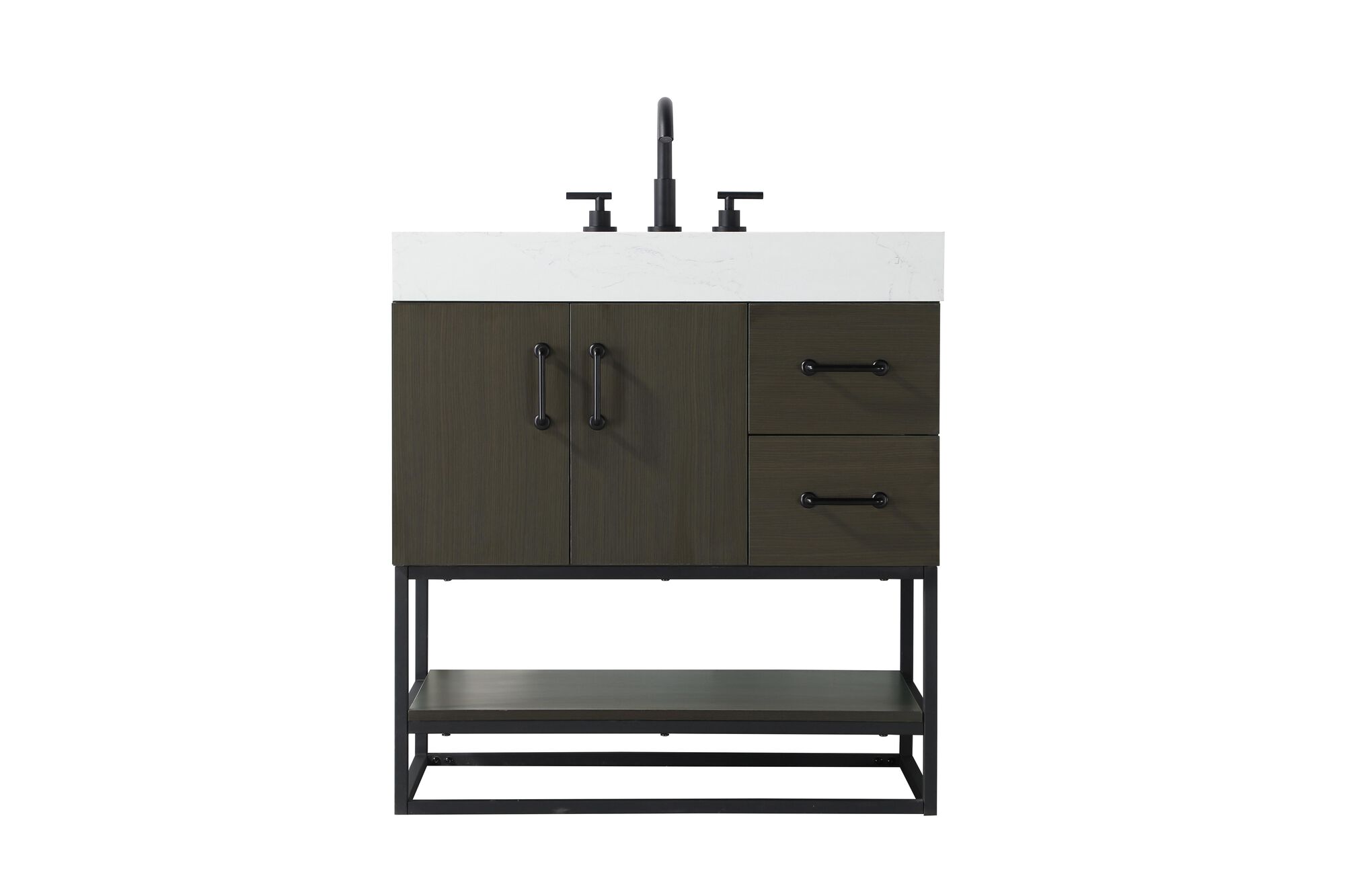 Shown in Mocha Brown finish