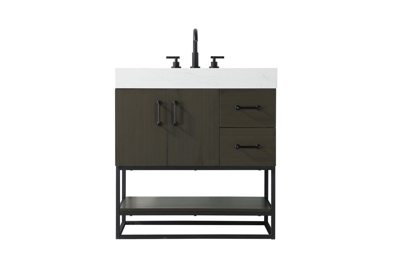 Caroline 32 Inch Bath Vanity by Elegant Dcor