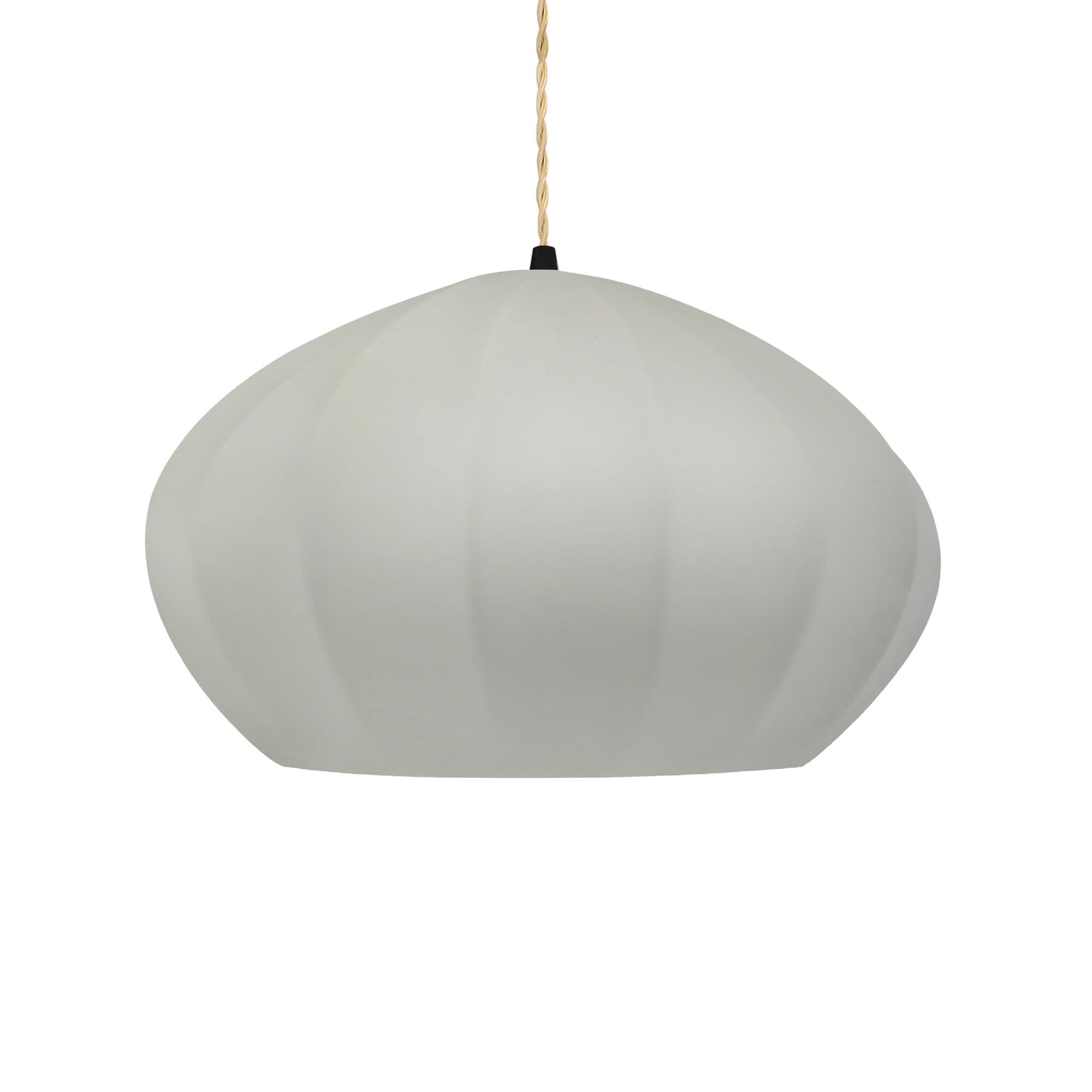 Fluted 13 Inch Large Pendant by Justice Design Group