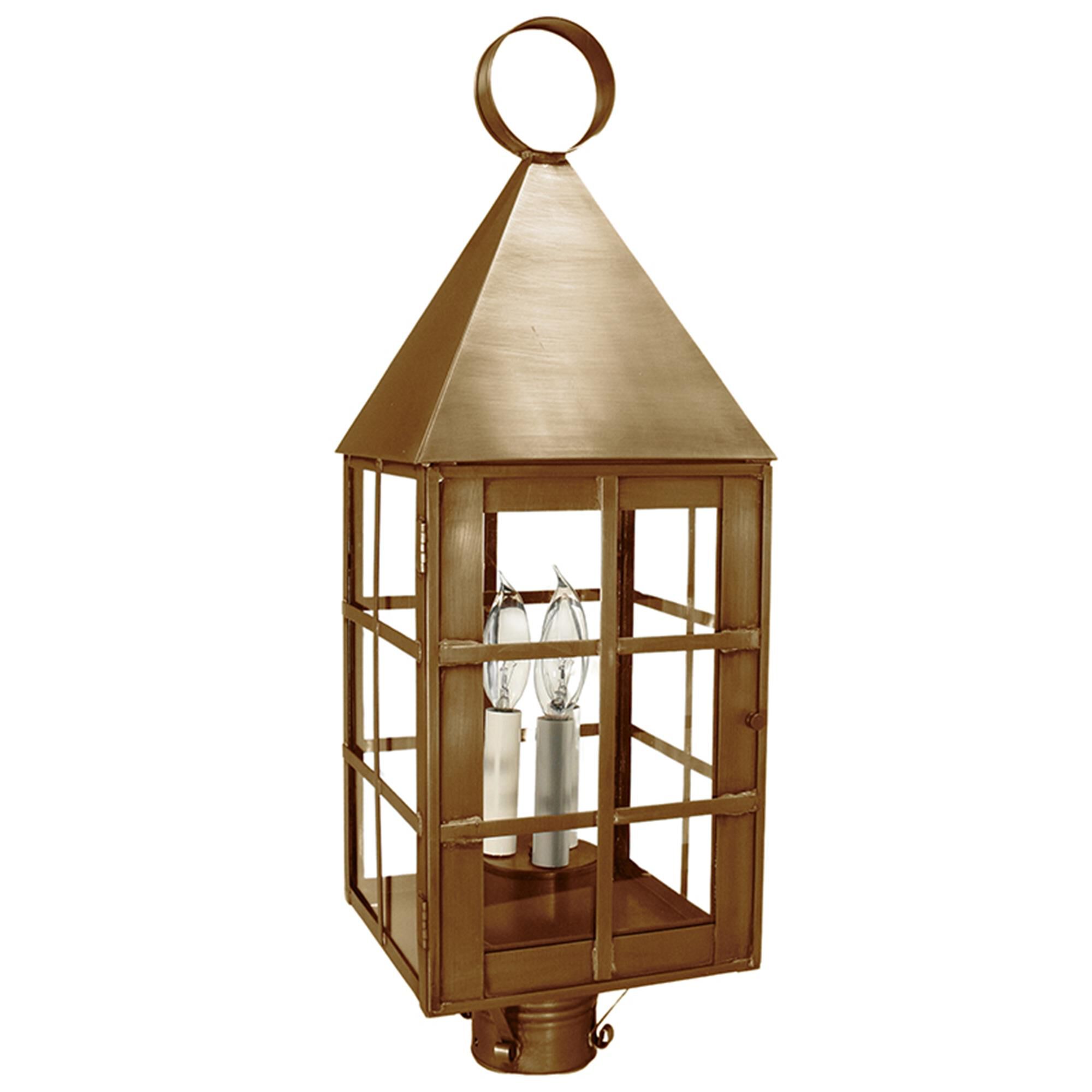 York 25 Inch 3 Light Outdoor Post Lamp,