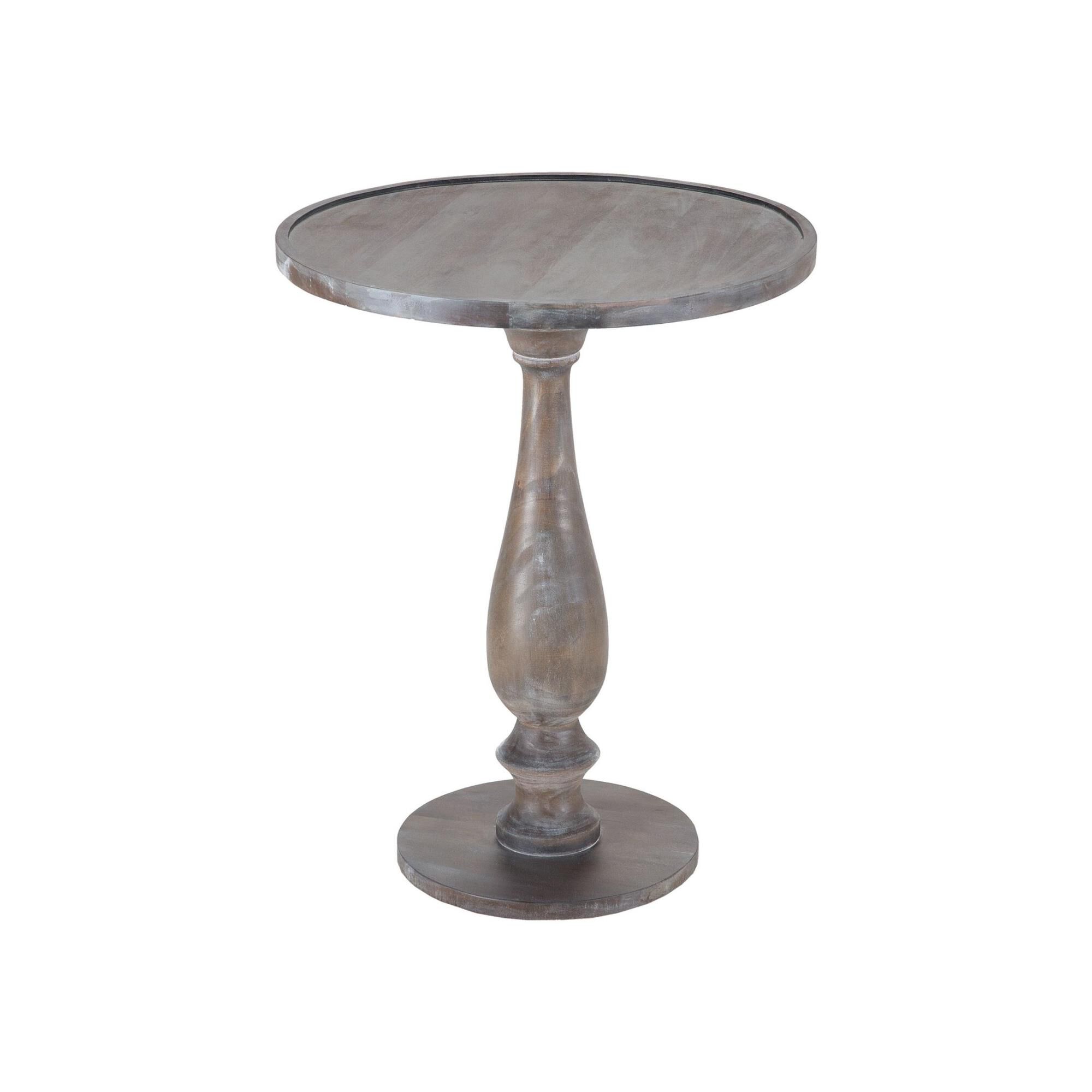 Shown in Waterfront Grey Stain With White Wash finish