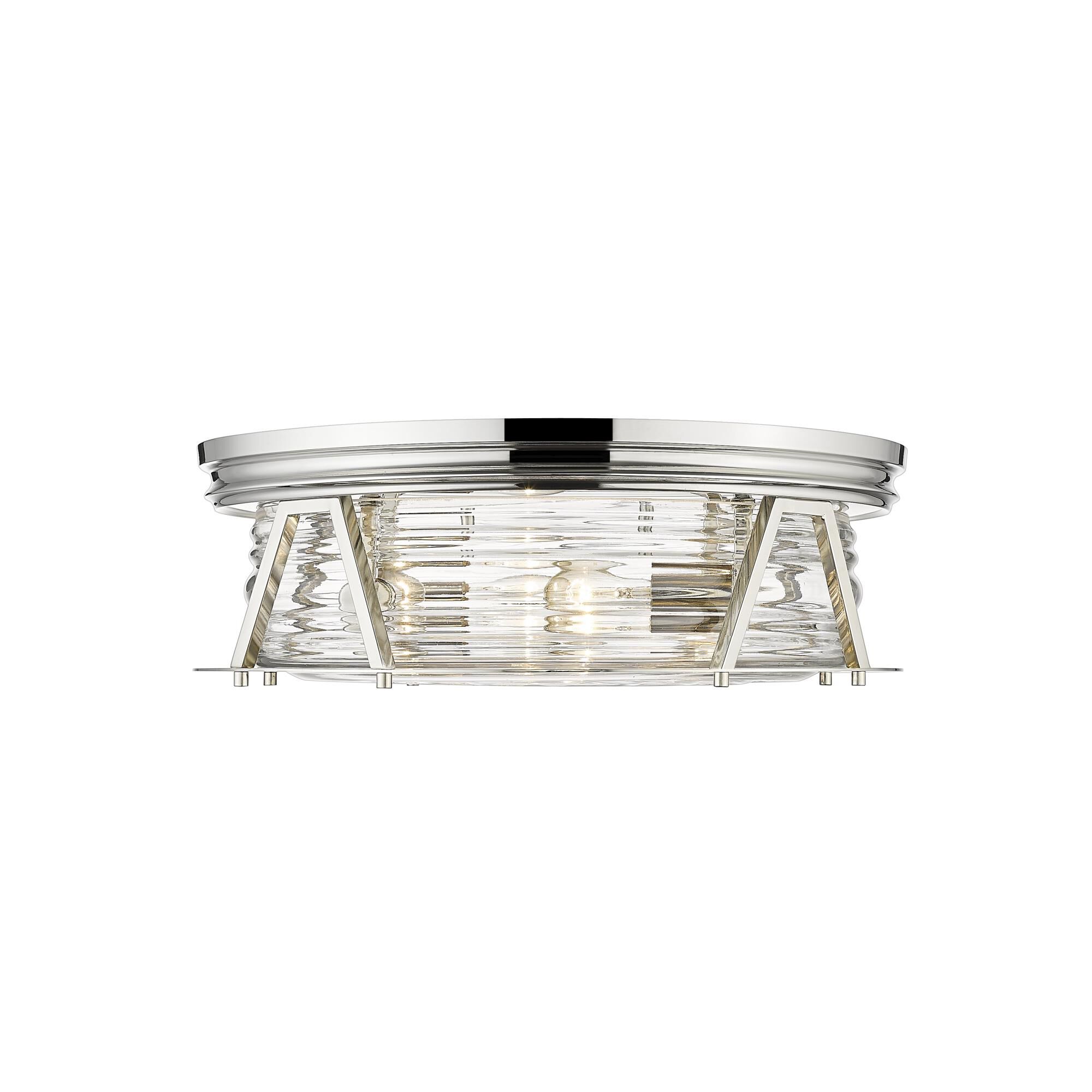 Cape Harbor 20 Inch 4 Light Flush Mount by Z-Lite