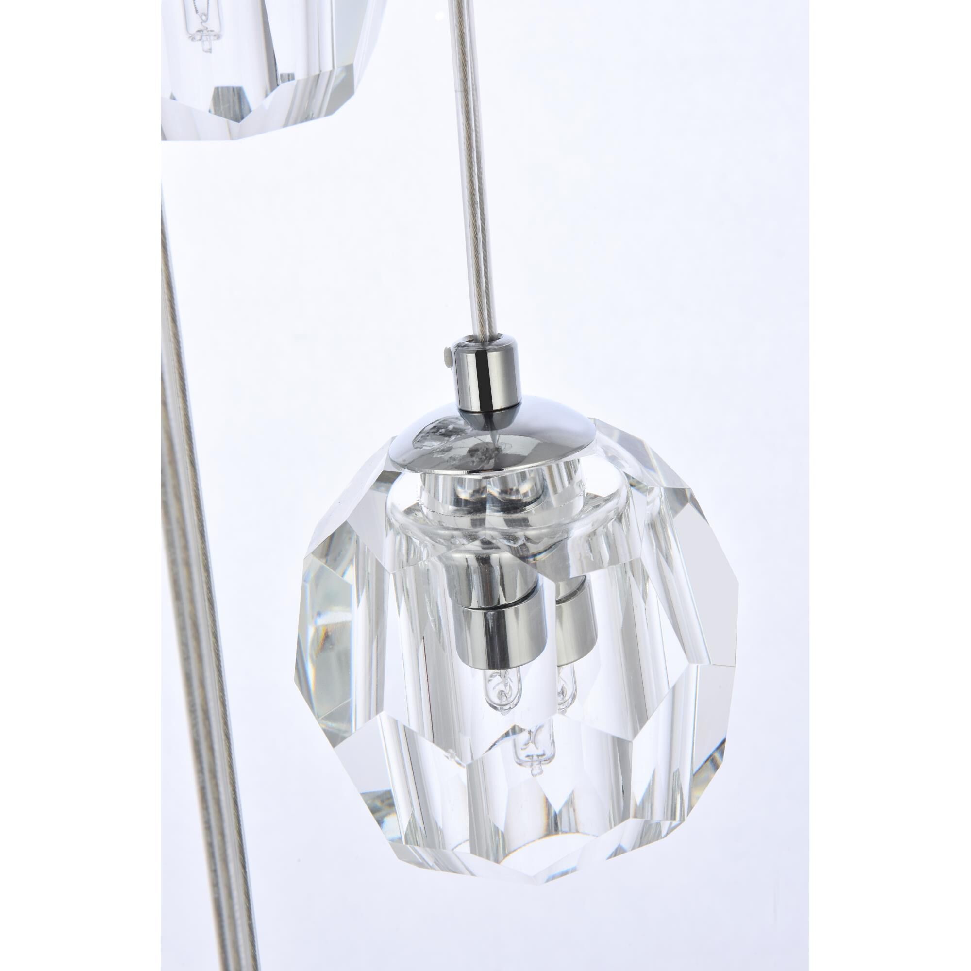 Eren 15 Inch 18 Light LED Multi Light Pendant by Elegant Lighting