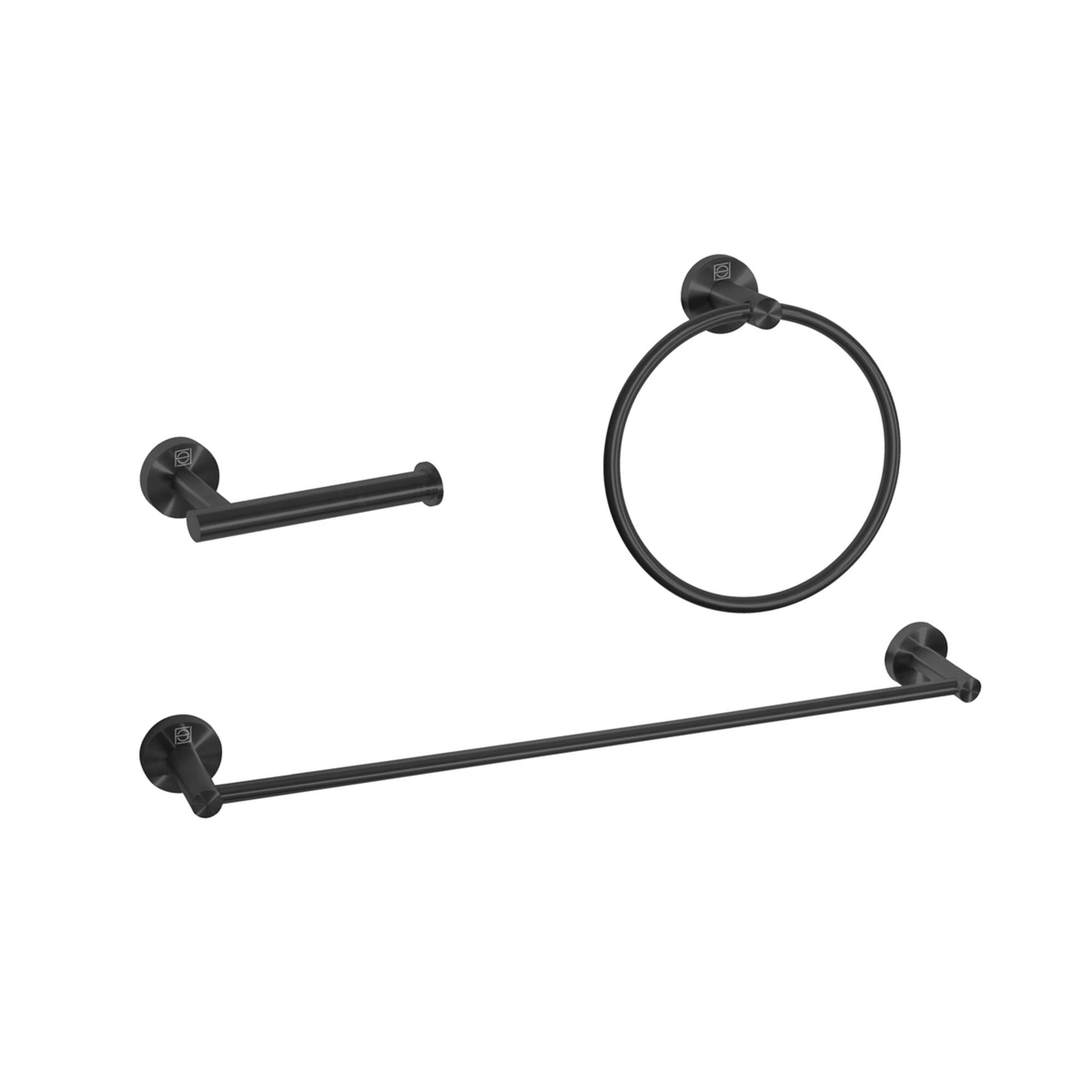 Alma 3 Piece Towel Bar Set by Elegant Decor