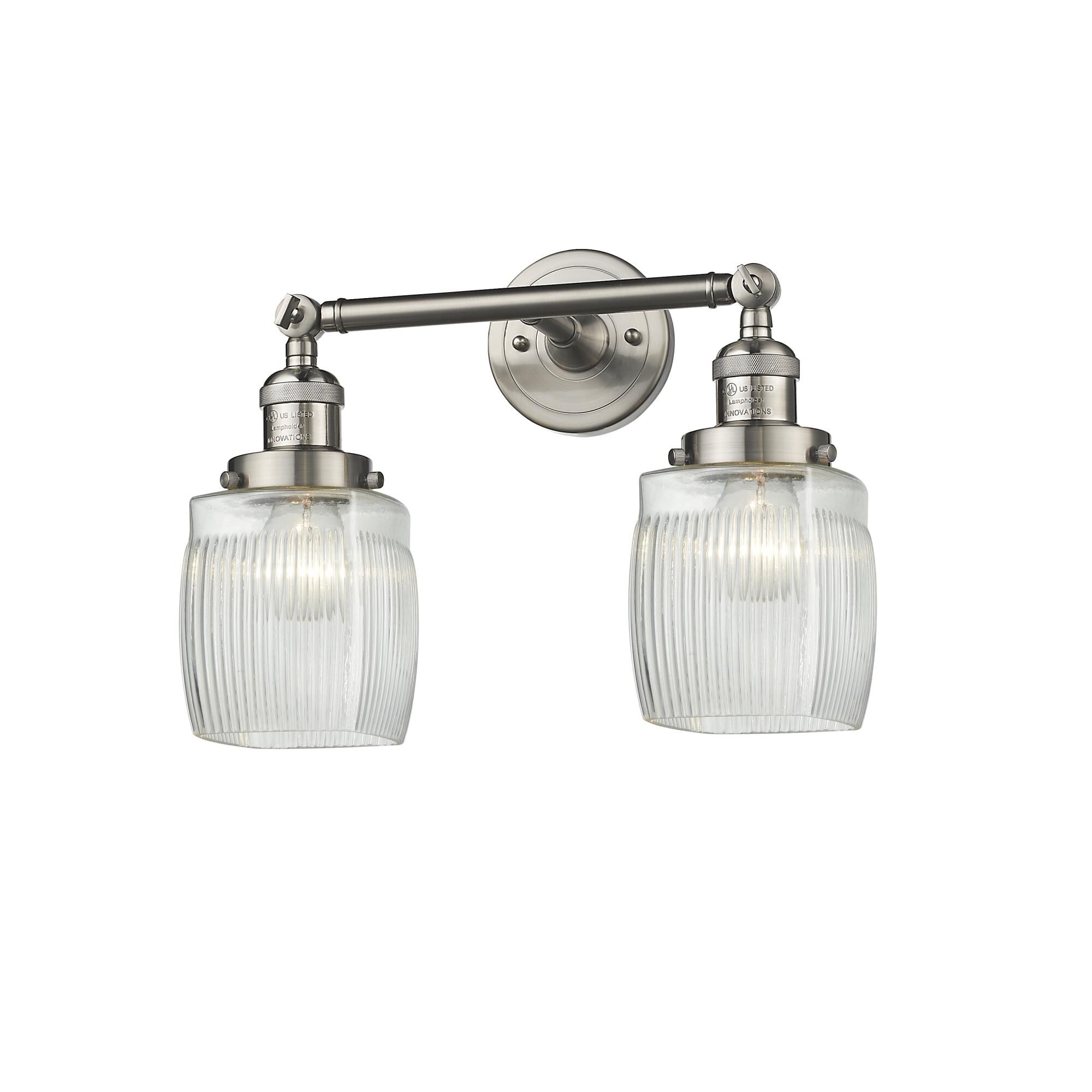 Bruno Marashlian Bare Bulb 11 Inch 2 Light Bath Vanity Light by Innovations Lighting
