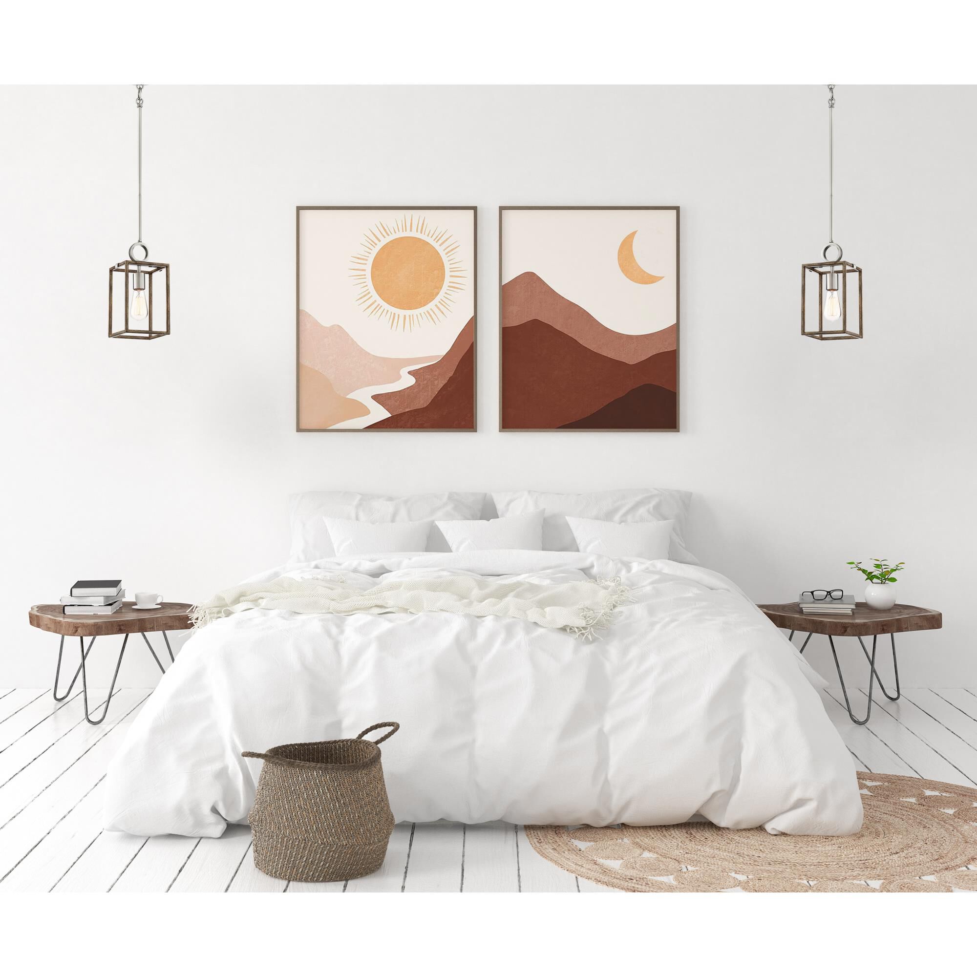 Shown in Sun Faded Wood with Brushed Nickel finish