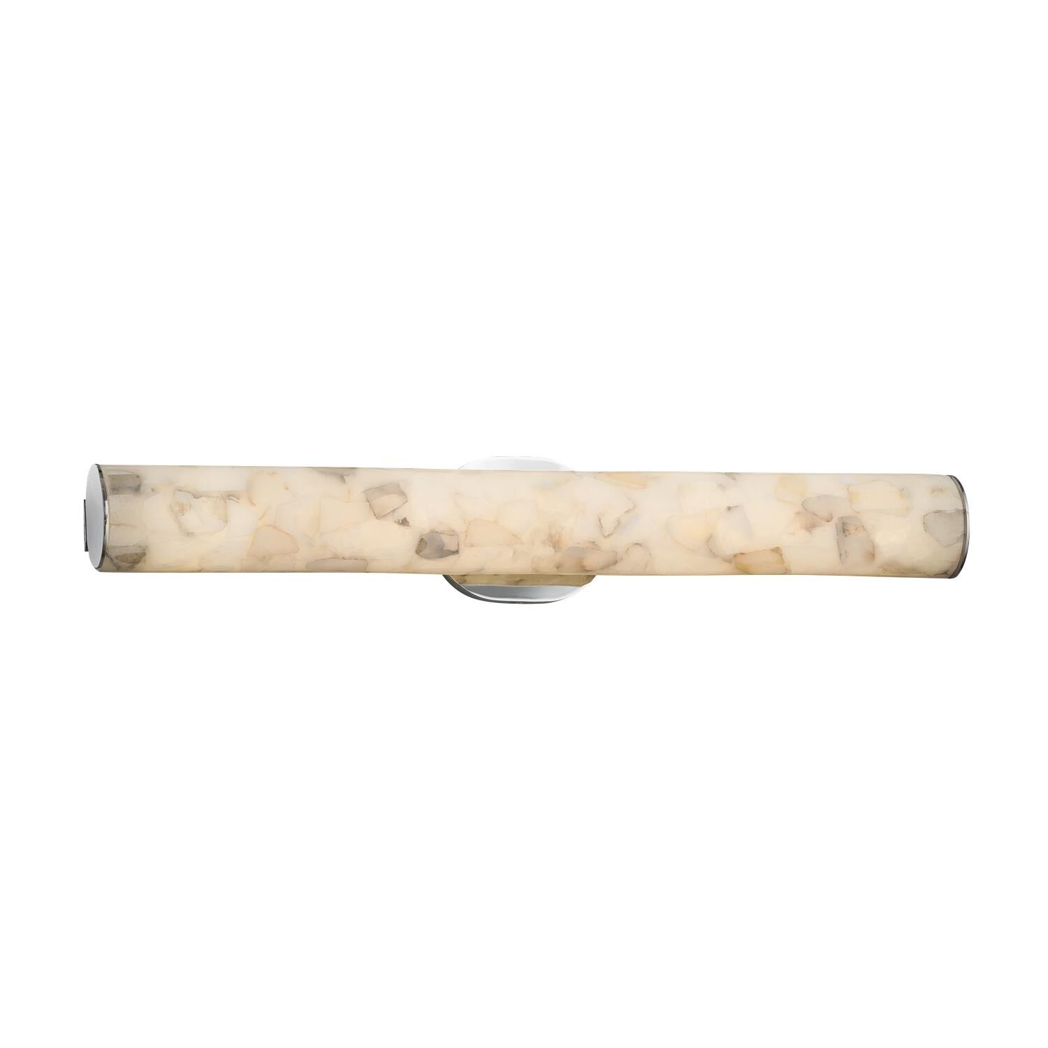 Alabaster Rocks! 28 Inch 1 Light LED Bath Vanity Light by Justice Design Group