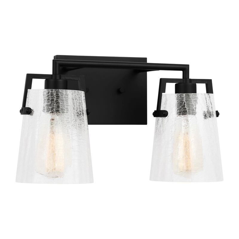 Drew & Jonathan Crofton 15 Inch 2 Light Bath Vanity Light by Visual Comfort Studio