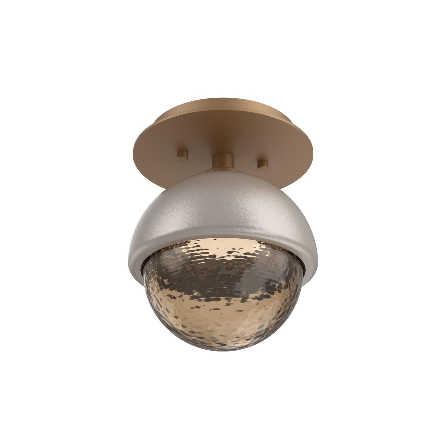 Levi Wilson Cabochon 6 Inch Flush Mount by Hammerton Studio