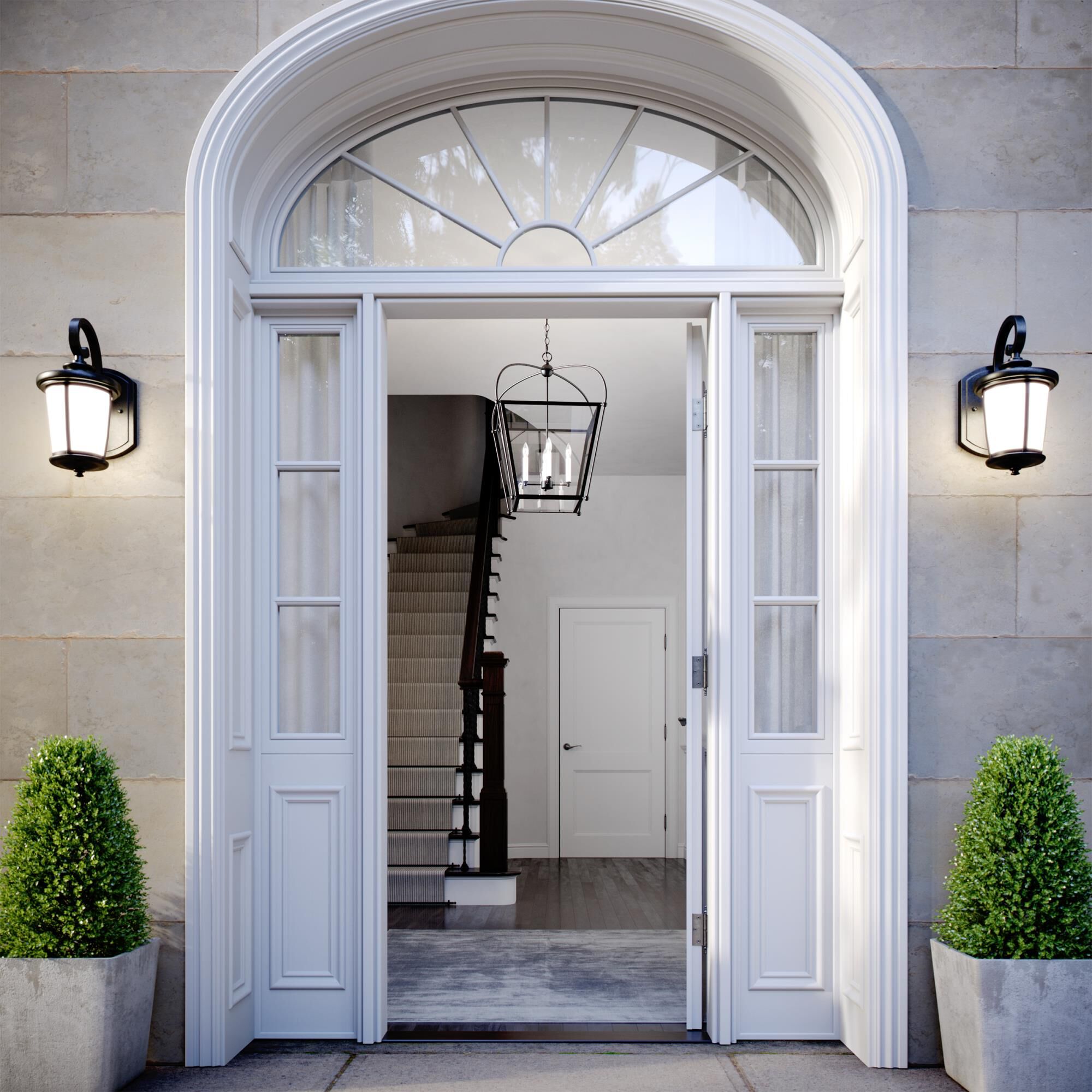 Generation Lighting Eddington 16 Inch Tall Outdoor Wall Light