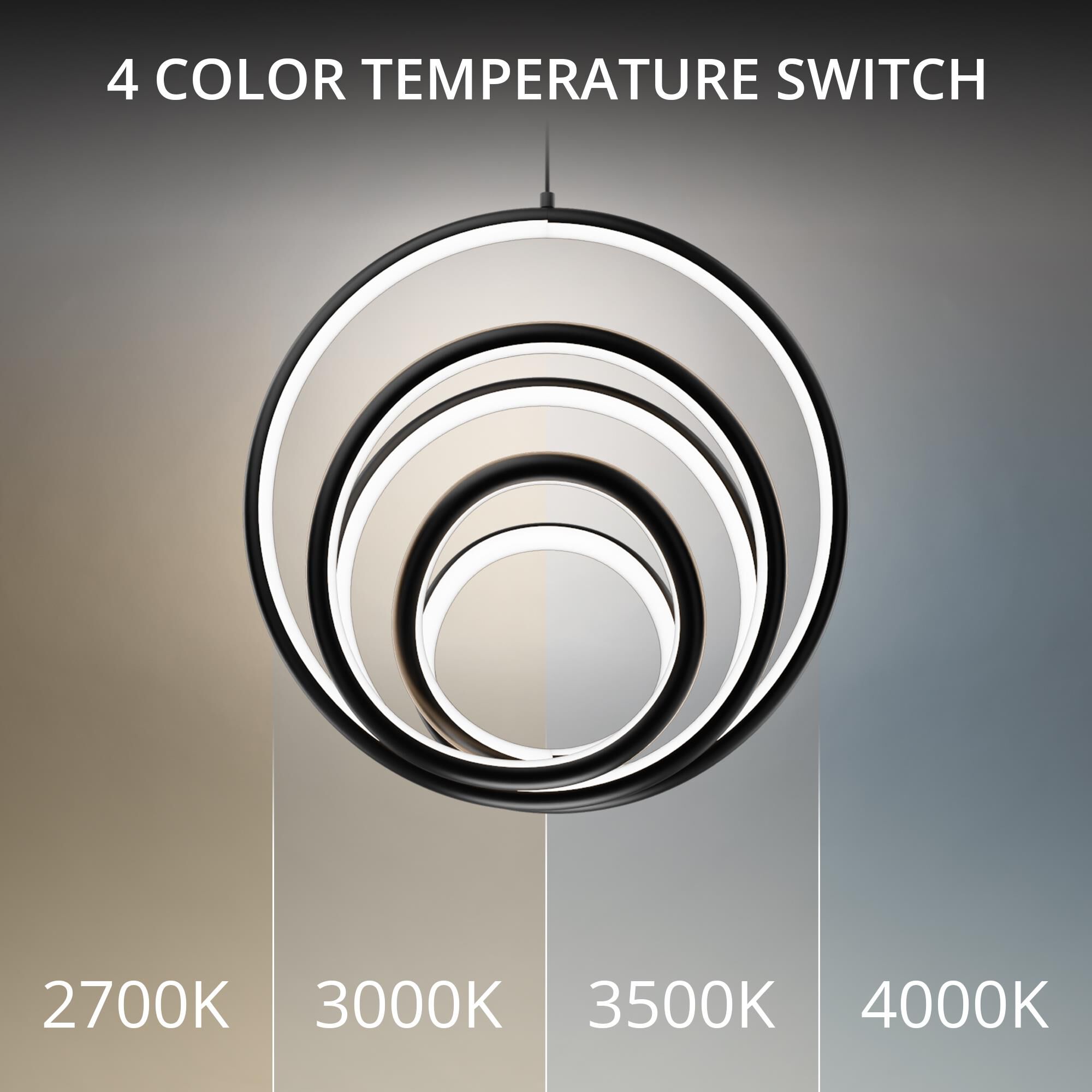 Shown in Black finish