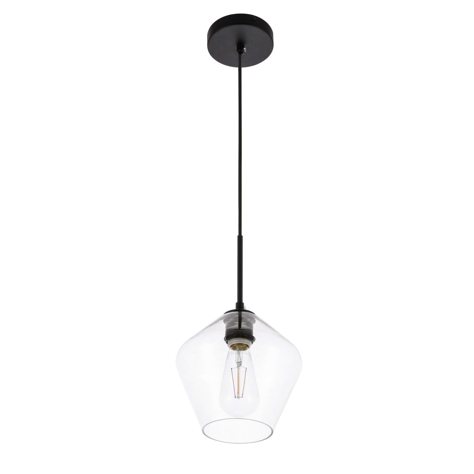 Gene 8 Inch Mini Pendant by Elegant Lighting