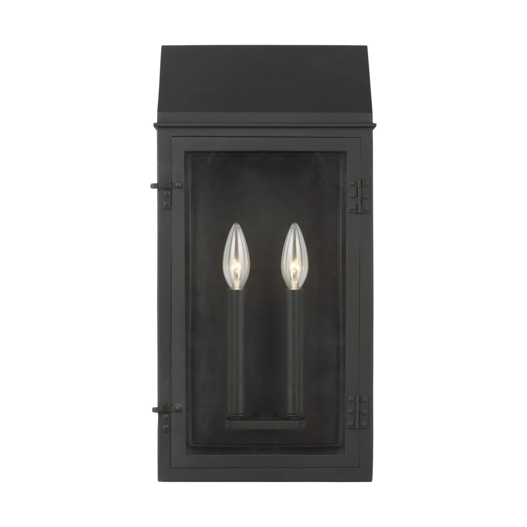 Chapman & Myers Hingham 20 Inch Tall 2 Light Outdoor Wall Light by Visual Comfort Studio Collection
