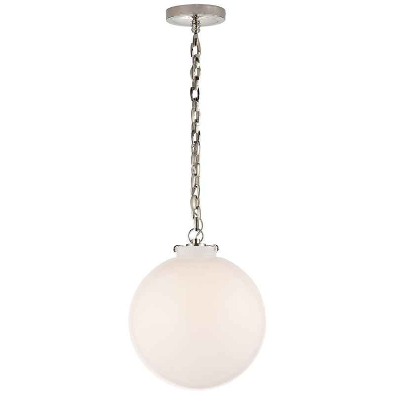 Visual Comfort Signature Collection Thomas O'Brien Katie 12 Inch Mini Pendant