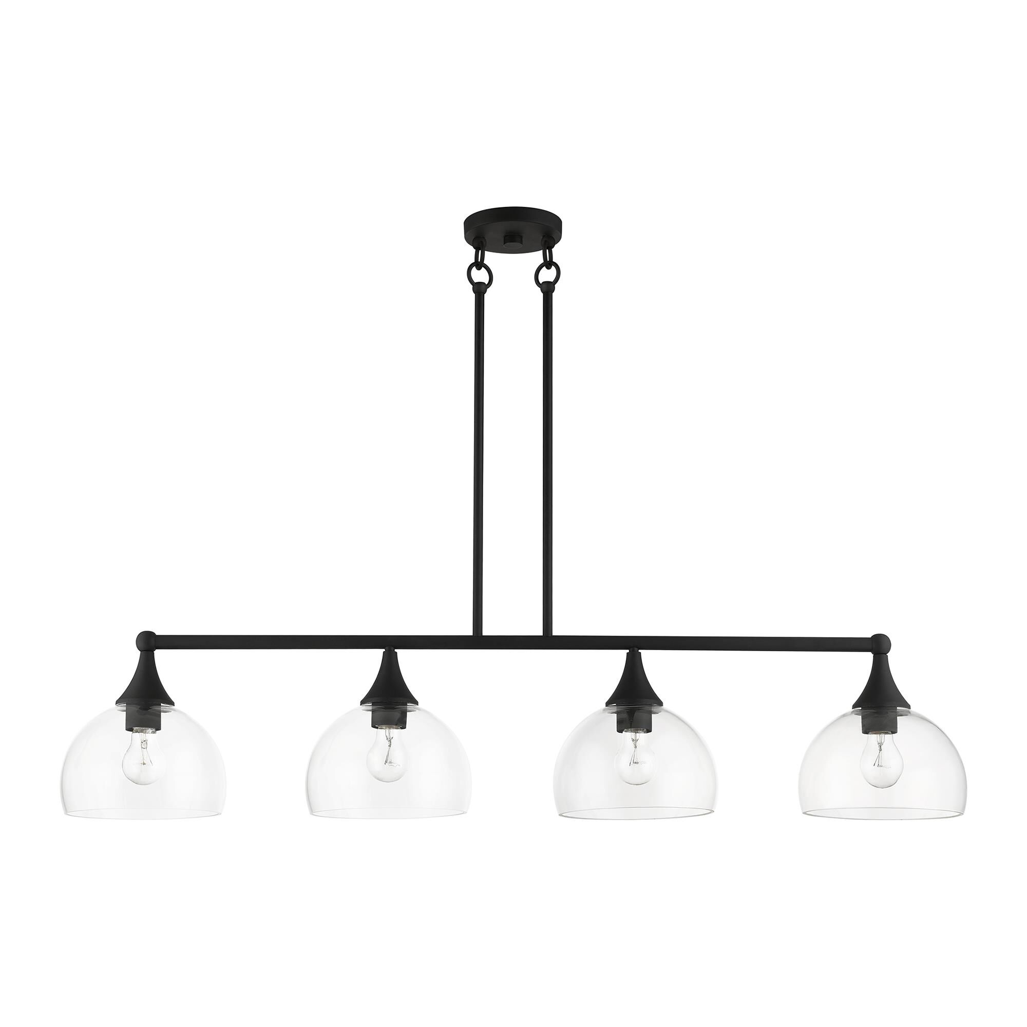 Glendon 45 Inch 4 Light Linear Suspension Light by Livex Lighting