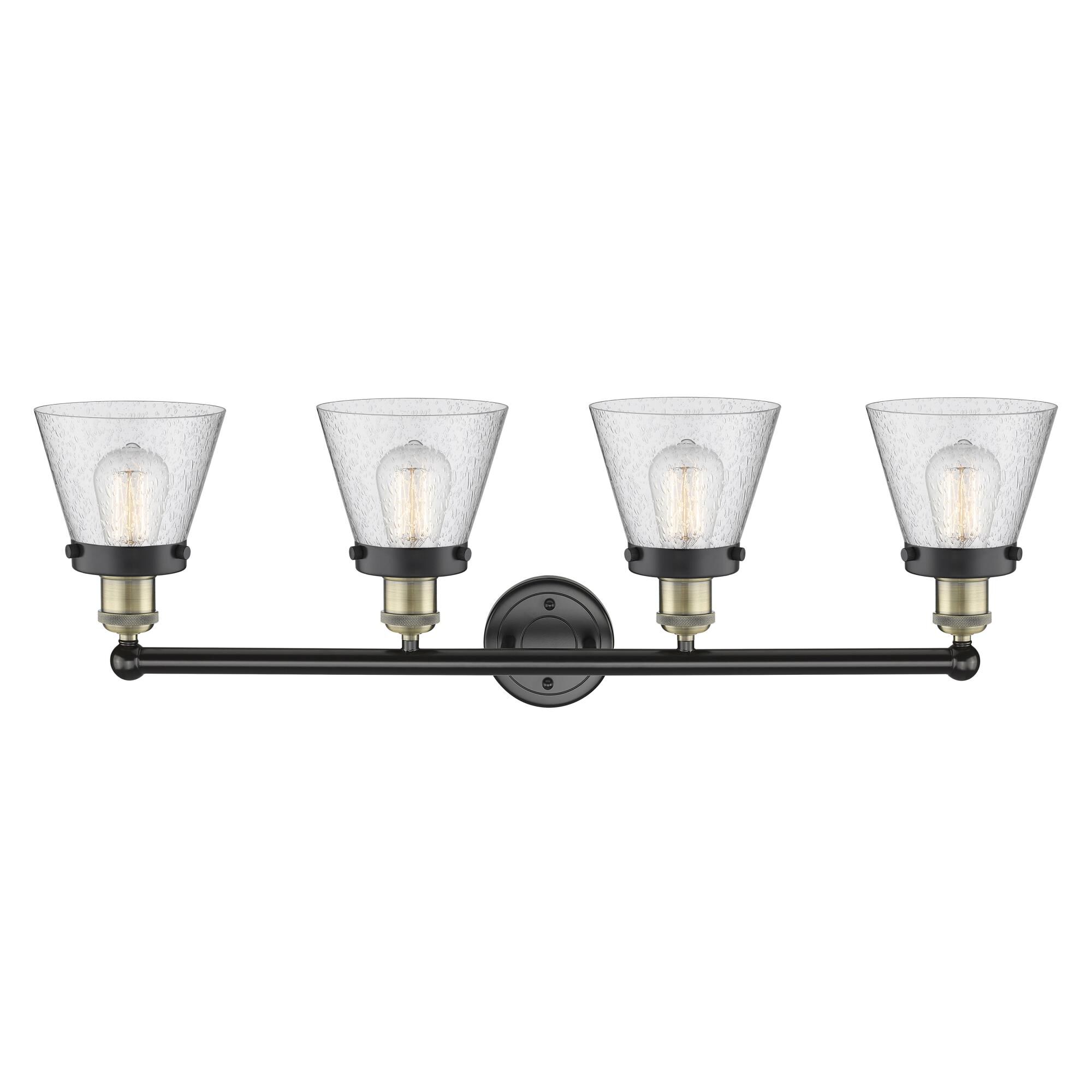 Bruno Marashlian Cone 33 Inch 4 Light Bath Vanity Light by Innovations Lighting