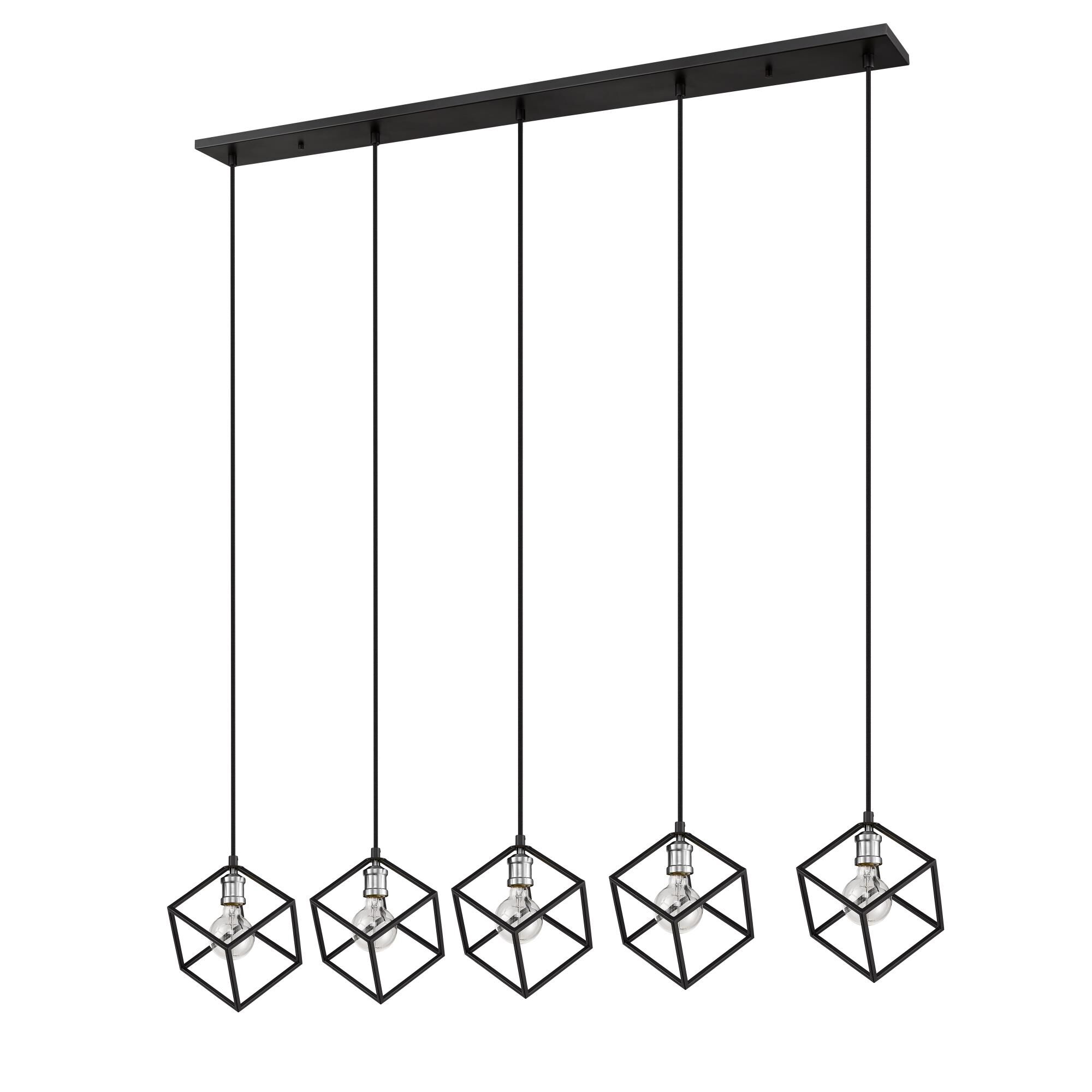 Vertical 54 Inch 5 Light Linear Suspension Light by Z-Lite