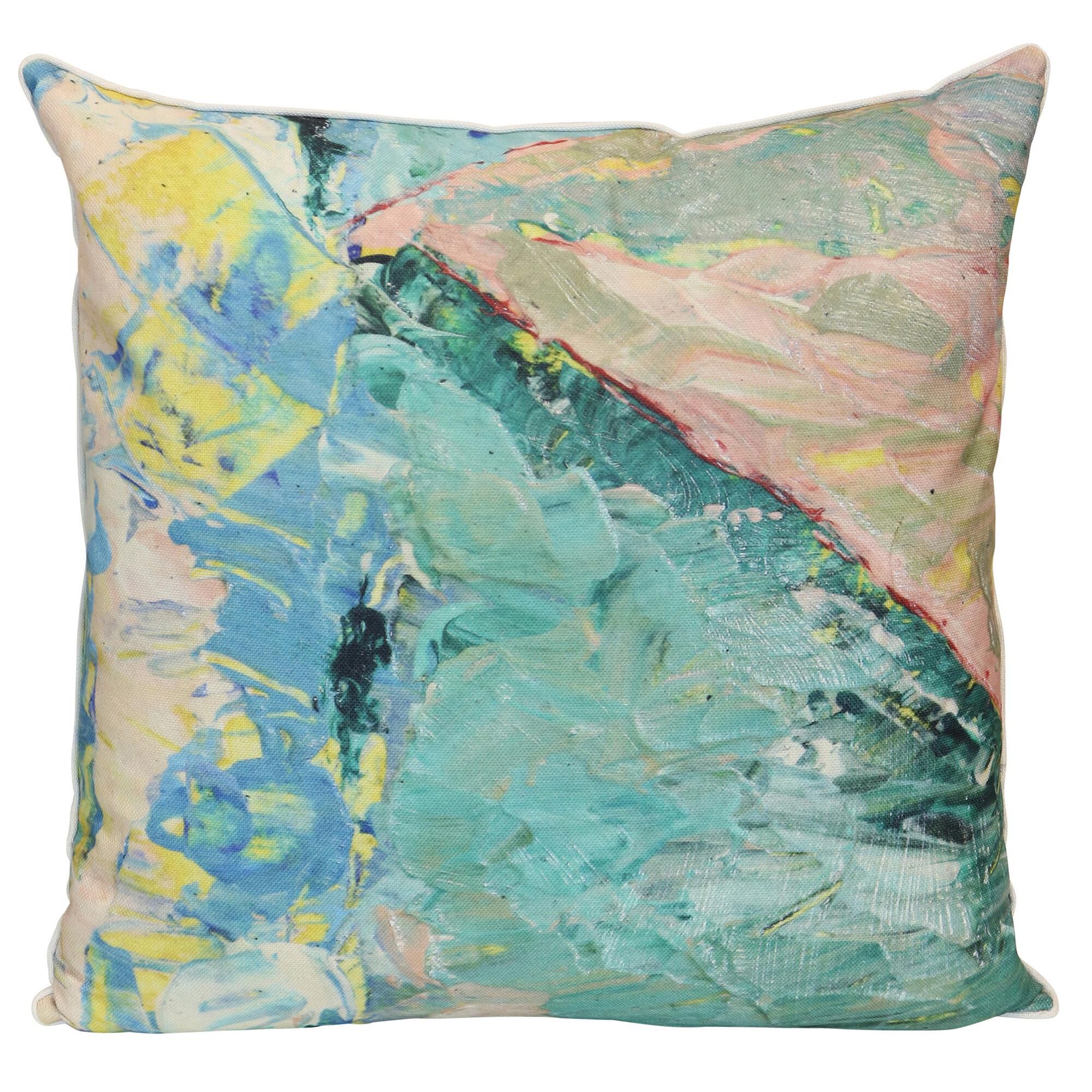 Shown in Pale Aqua, Blush finish