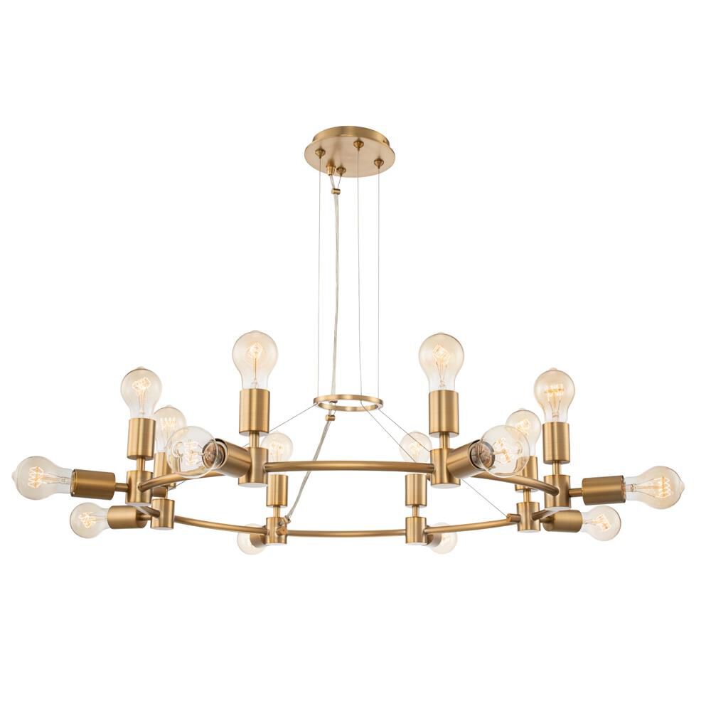 Union 32 Inch 16 Light Chandelier by Kalco Lighting