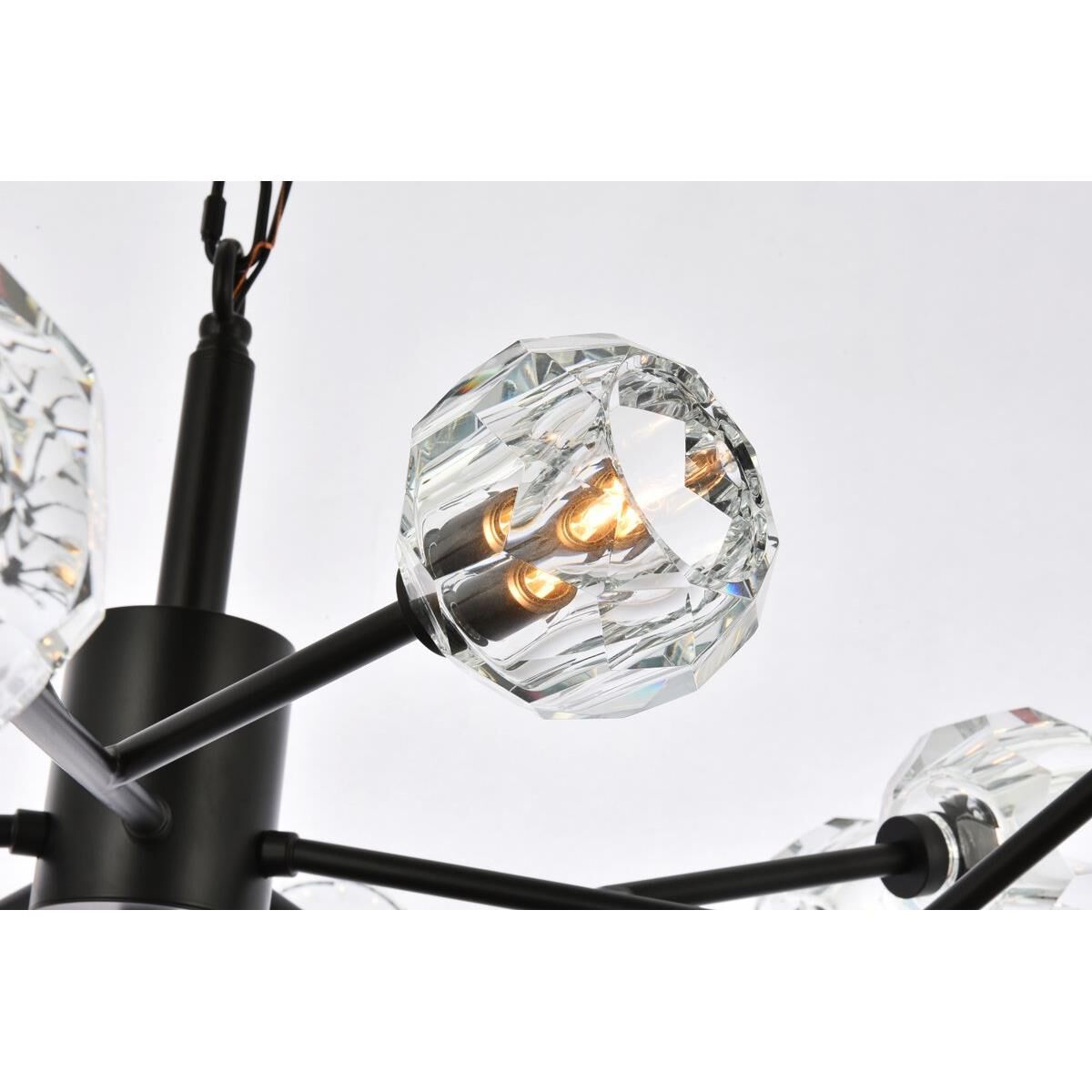 Graham 42 Inch 15 Light LED Chandelier by Elegant Lighting