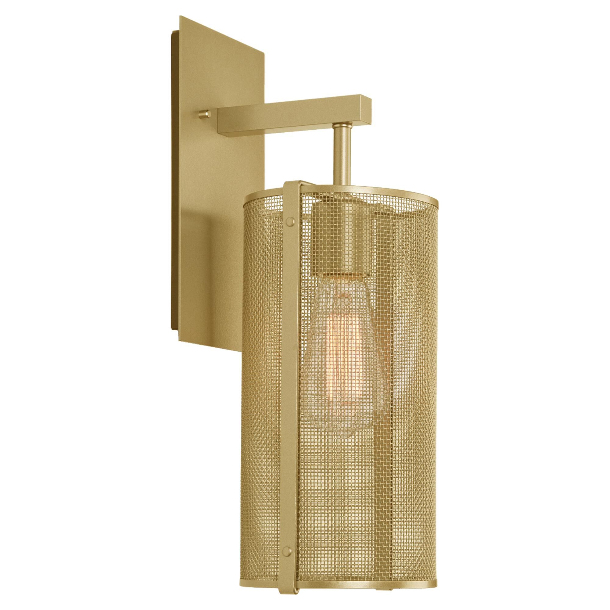 Uptown Mesh Wall Sconce by Hammerton Studio