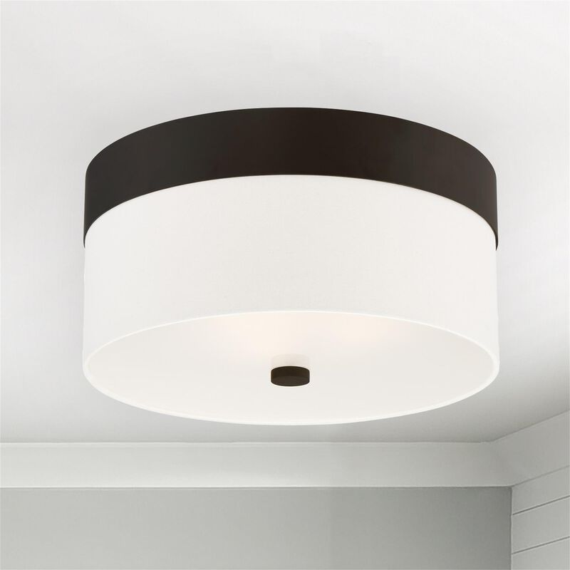 Libby Langdon Grayson 16 Inch 3 Light Flush Mount by Crystorama